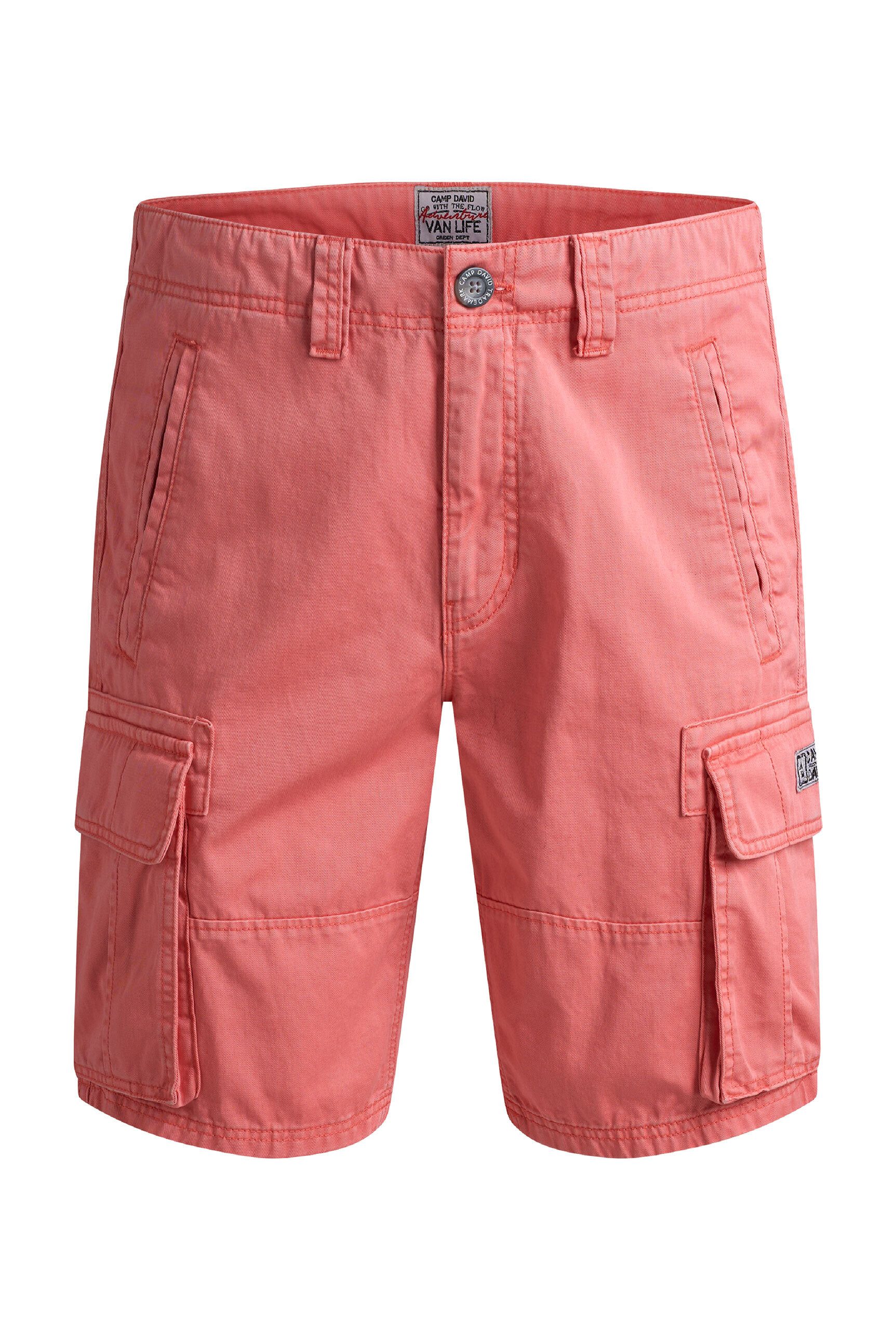 CAMP DAVID Cargoshorts aus Baumwolle