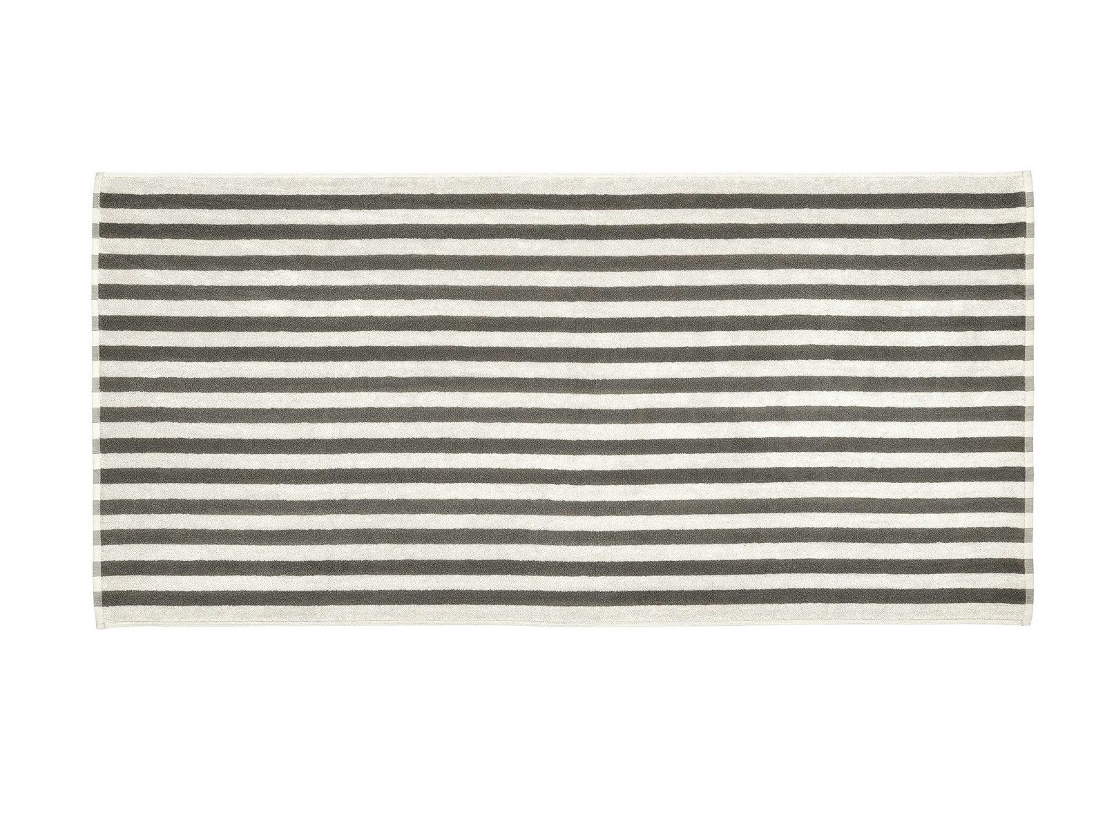 Badetuch ARTO Badetuch moonbeam/magnet thick stripe 70x140cm