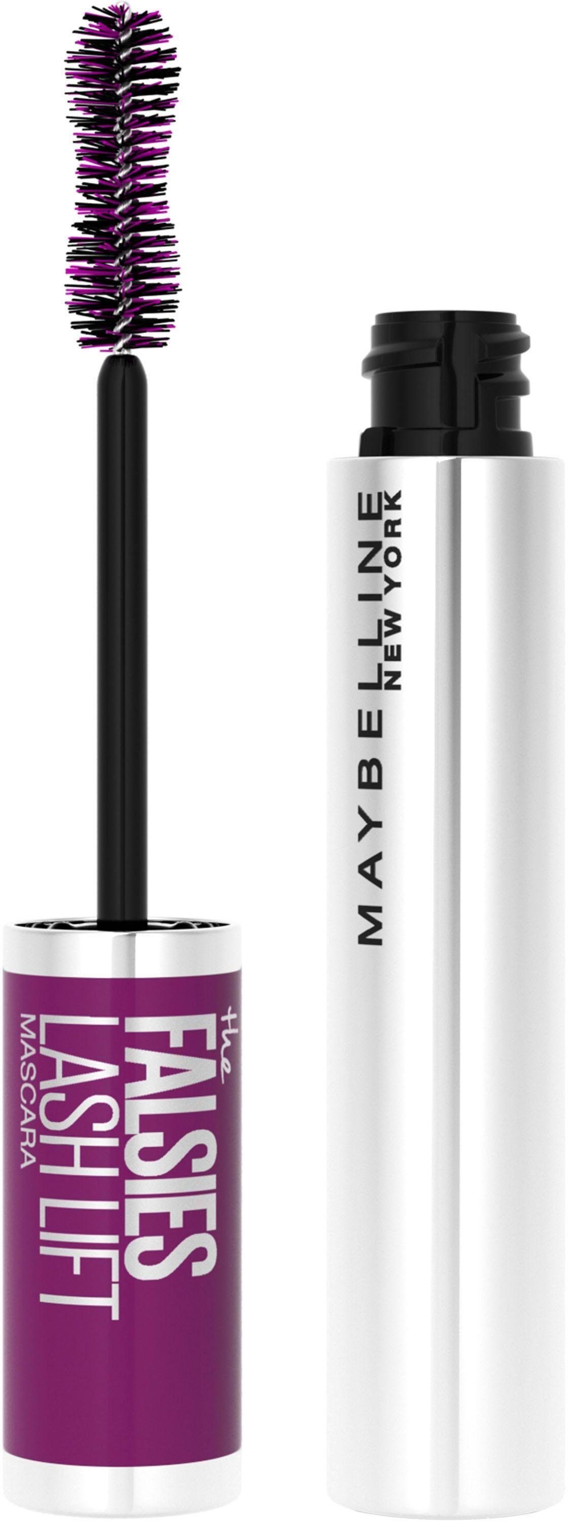 MAYBELLINE NEW YORK Mascara Falsies Lash Lift, mit wimpernverlängernden Fasern