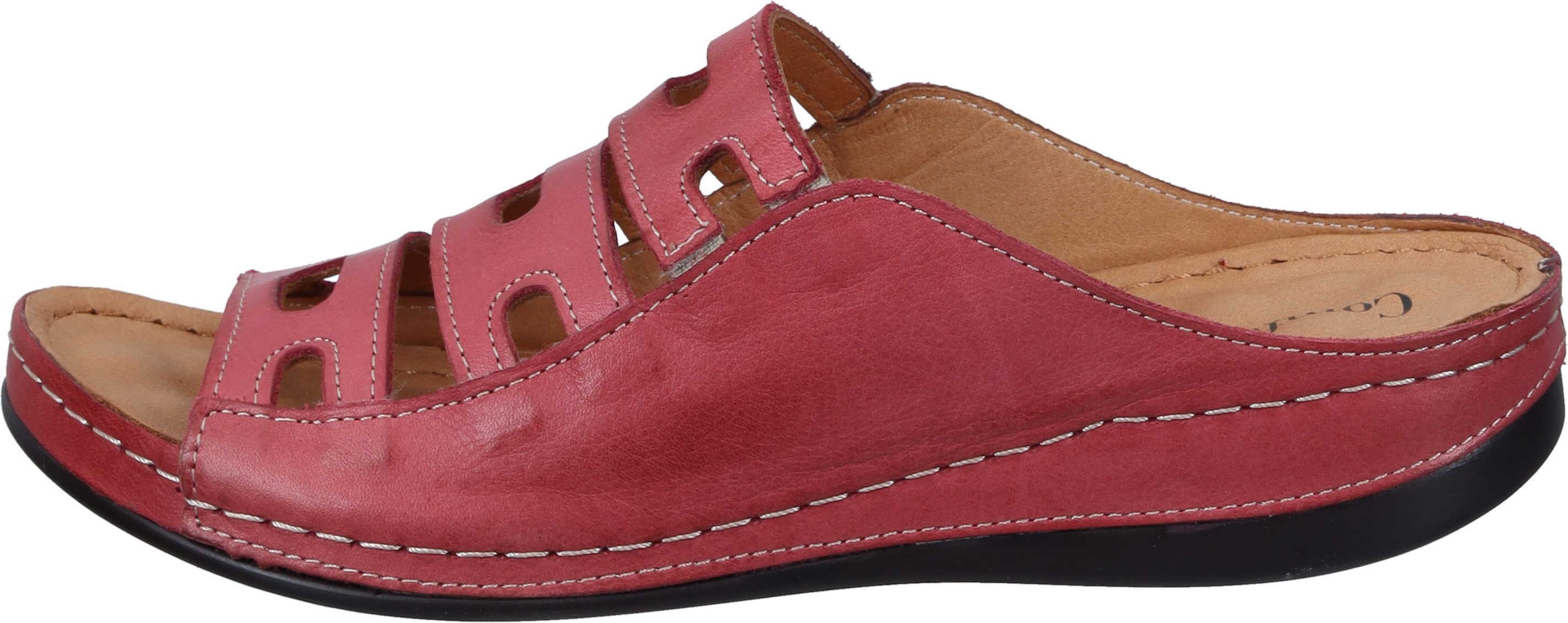 Comfortabel Pantoletten Pantolette aus echtem Leder günstig online kaufen