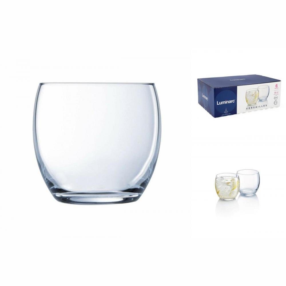 Luminarc Glas Gläserset Luminarc Versailles 6 Stücke 35 cl, Glas