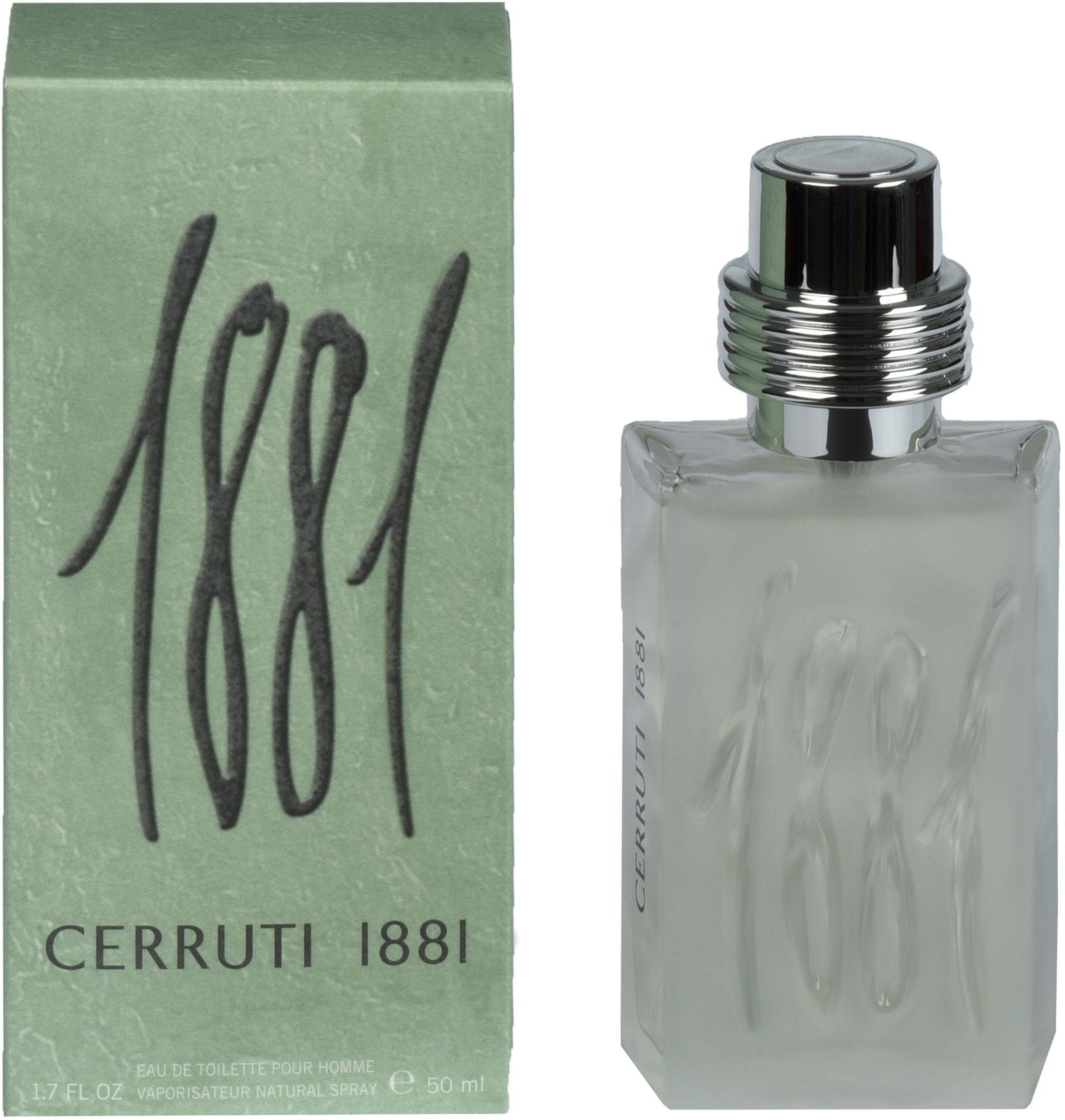 CERRUTI Eau de Toilette Cerruti 1881 Homme, mit würzigen Kräutern in der Eröffnung