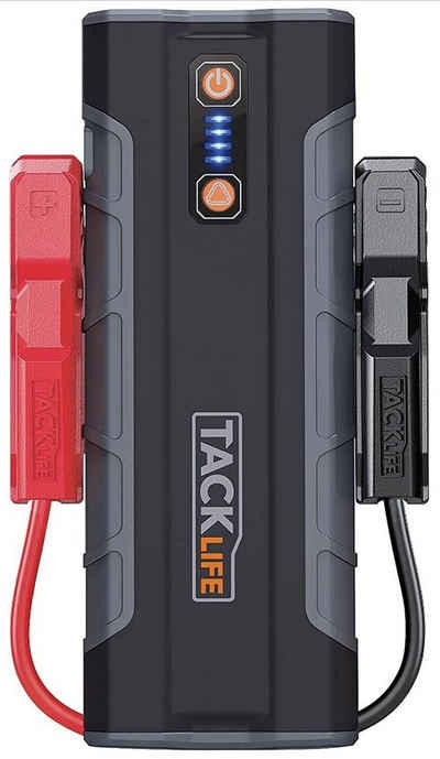 TACKLIFE T8 MAX Starthilfe Powerbank Jump Starter Starthilfegerät 20000 mAh (12 V), USB Quick Charge, integrierte Taschenlampe