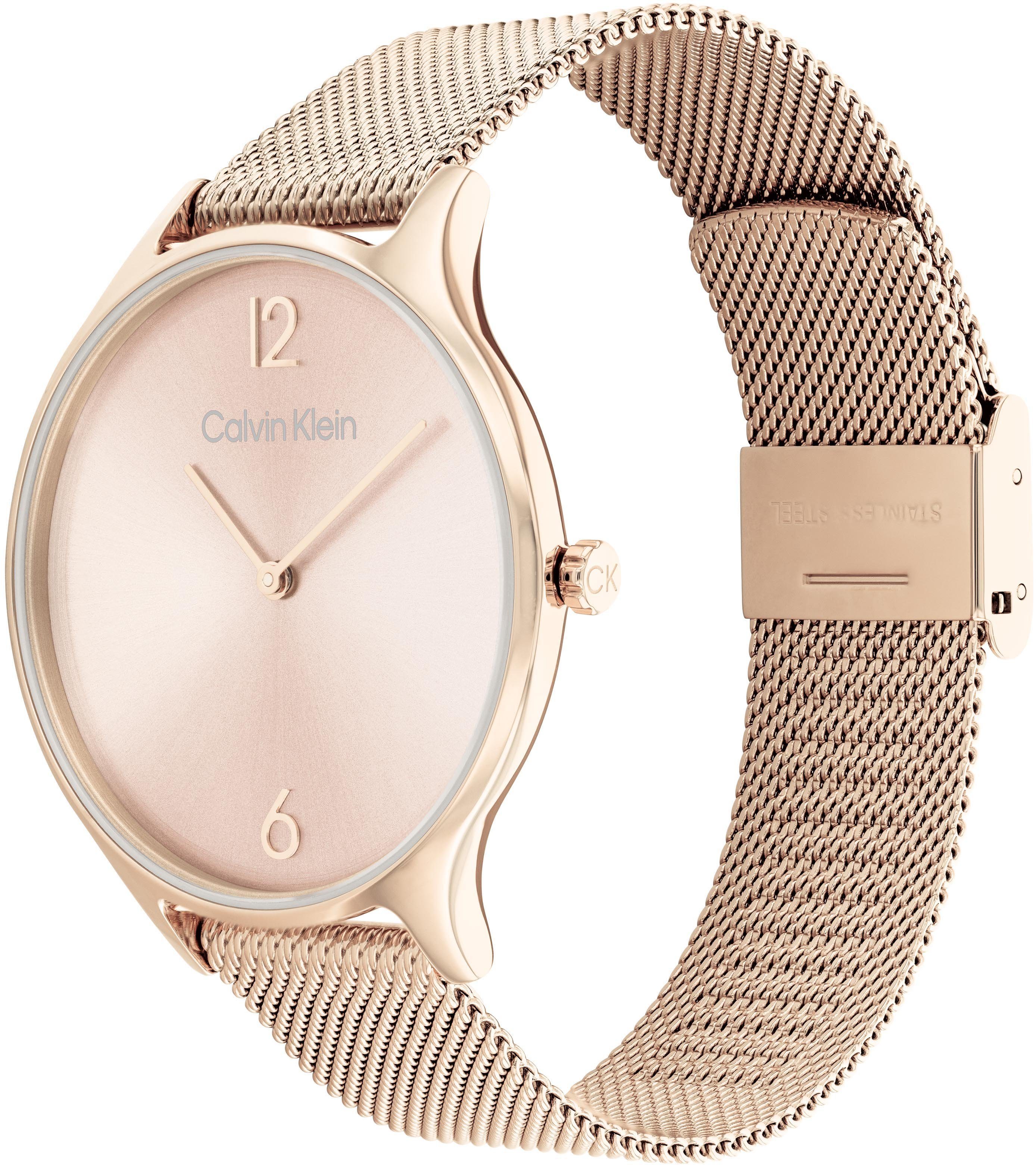 Calvin Klein Quarzuhr TIMELESS 2H 25200002, Armbanduhr, Damenuhr, Mineralgl günstig online kaufen