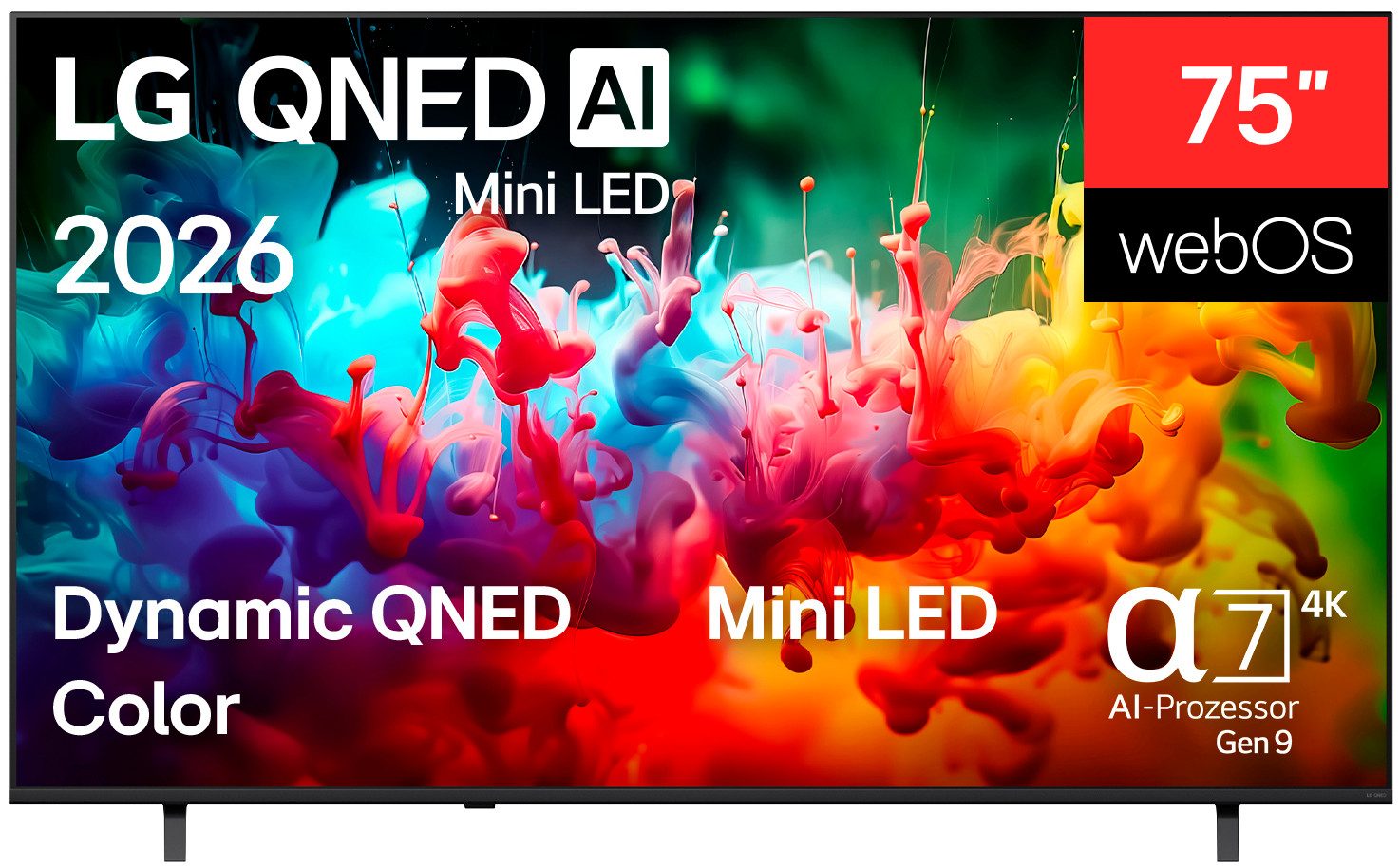 LG 75QNED70B6A QNED-Fernseher (189 cm/75 Zoll, 4K Ultra HD, Smart-TV)