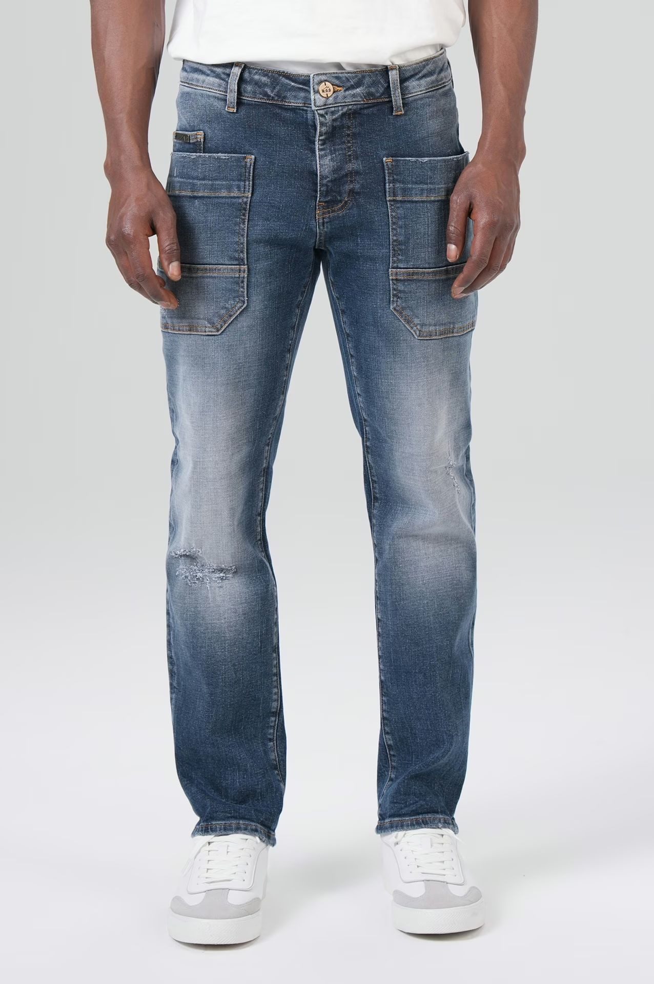 Gerade Jeans Theo Comfort Fit - Herrenjeans