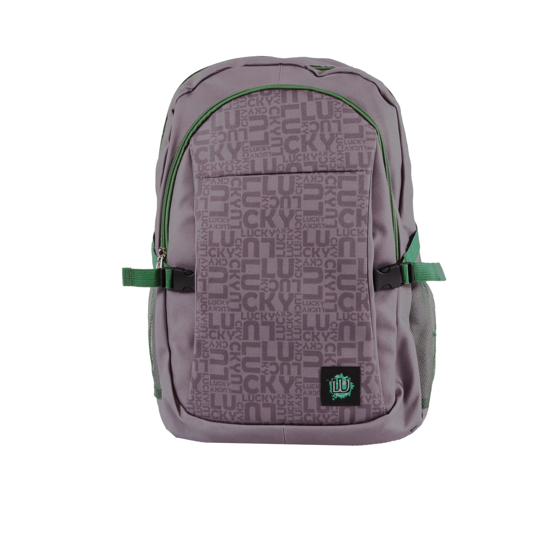 BIGGDESIGN Rucksack Biggdesign Moods Up Happy Laptop-Rucksack – Grau, leicht & bequem