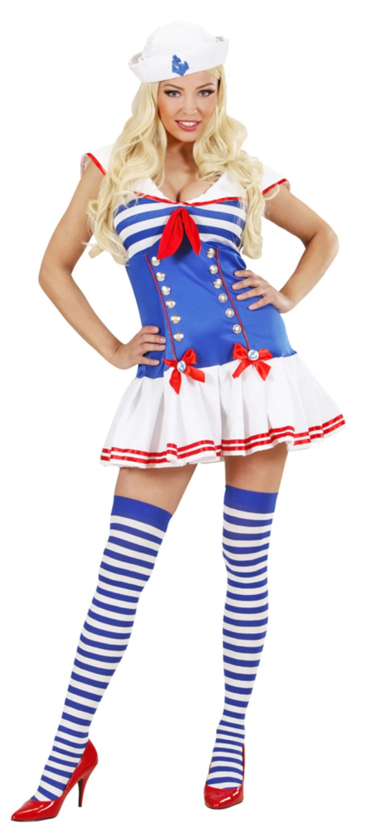 Widmann S.r.l. Kostüm Sailor Girl Matrosin Kostüm