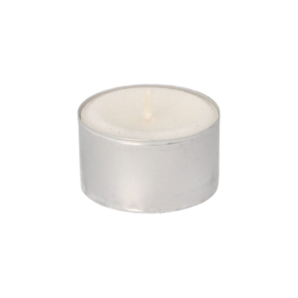 Starpak Teelicht 100 Teelichte Ø 38 mm · 22 mm weiss · mit langer Brenndauer 8 h – Bild 4 von 4