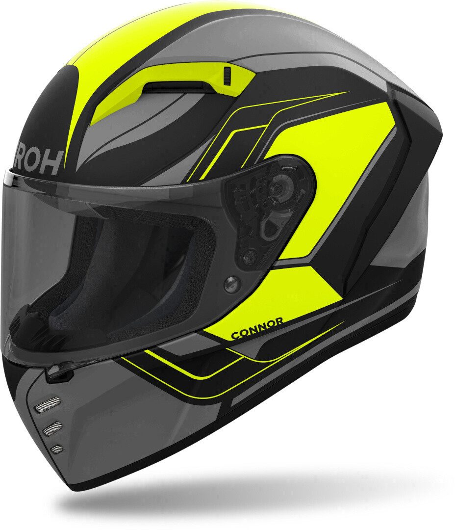 Airoh Motorradhelm Connor Dunk Helm, vorbereitet für Kommunikationssystem