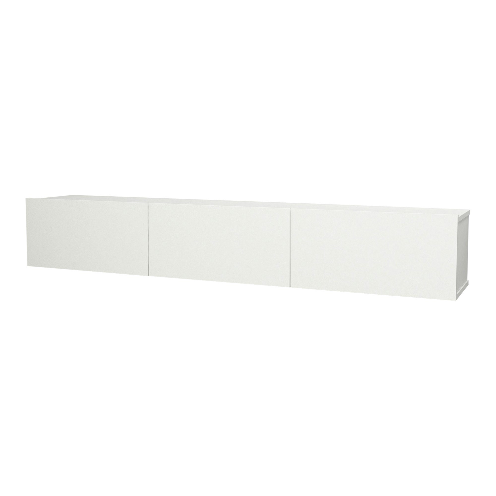en.casa TV-Schrank »Vihti« Fernsehschrank 180x31x29,5cm Weiß günstig online kaufen