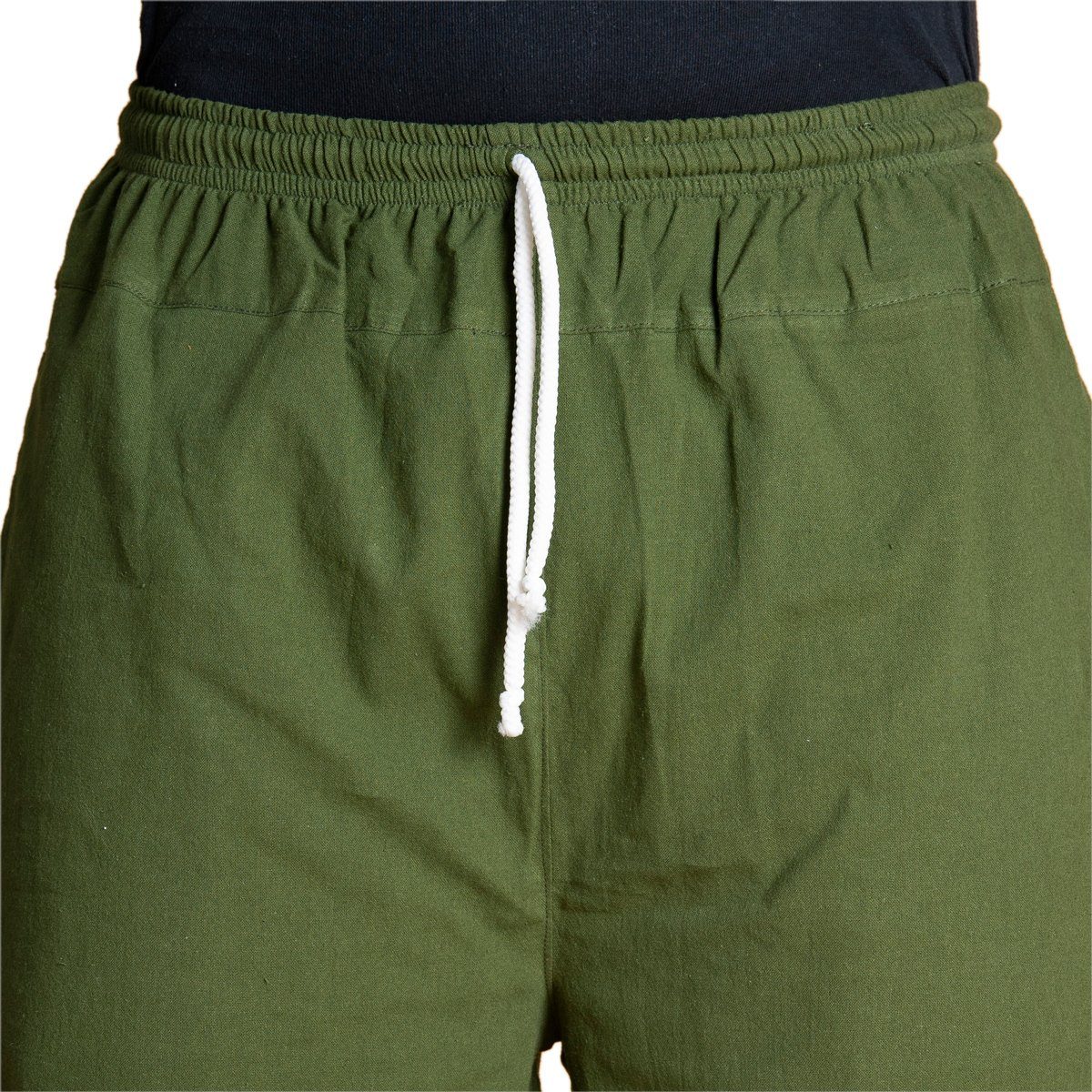 PANASIAM Stoffhose E-Pants leichte Unisex Bundhose aus weicher Baumwolle für Damen und Herren Freizeithose mit Tunnelzug Relaxhose bequeme Sommerhose