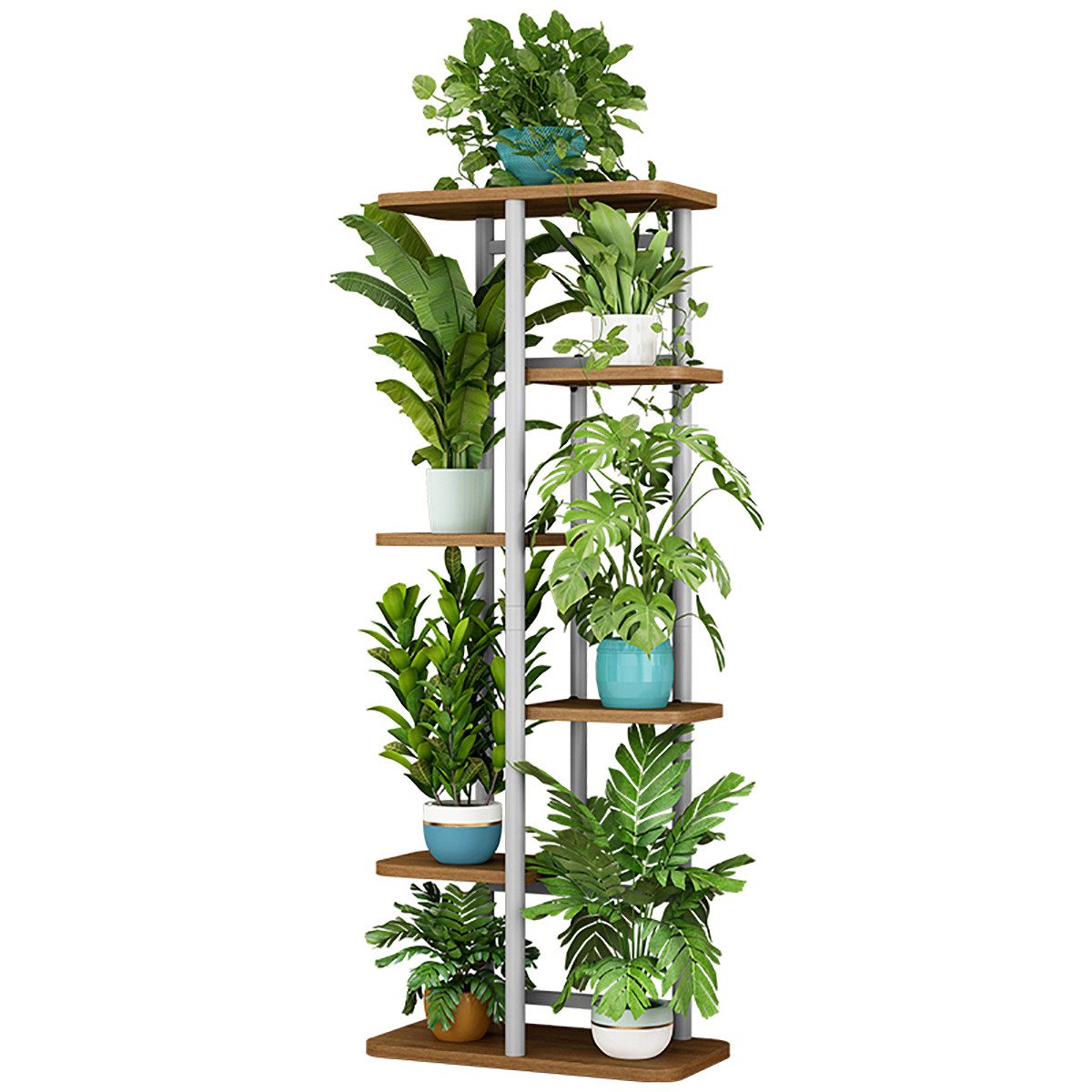 GarveeMore Blumenständer Neu Pflanzenständer Metall Blumenregal günstig online kaufen