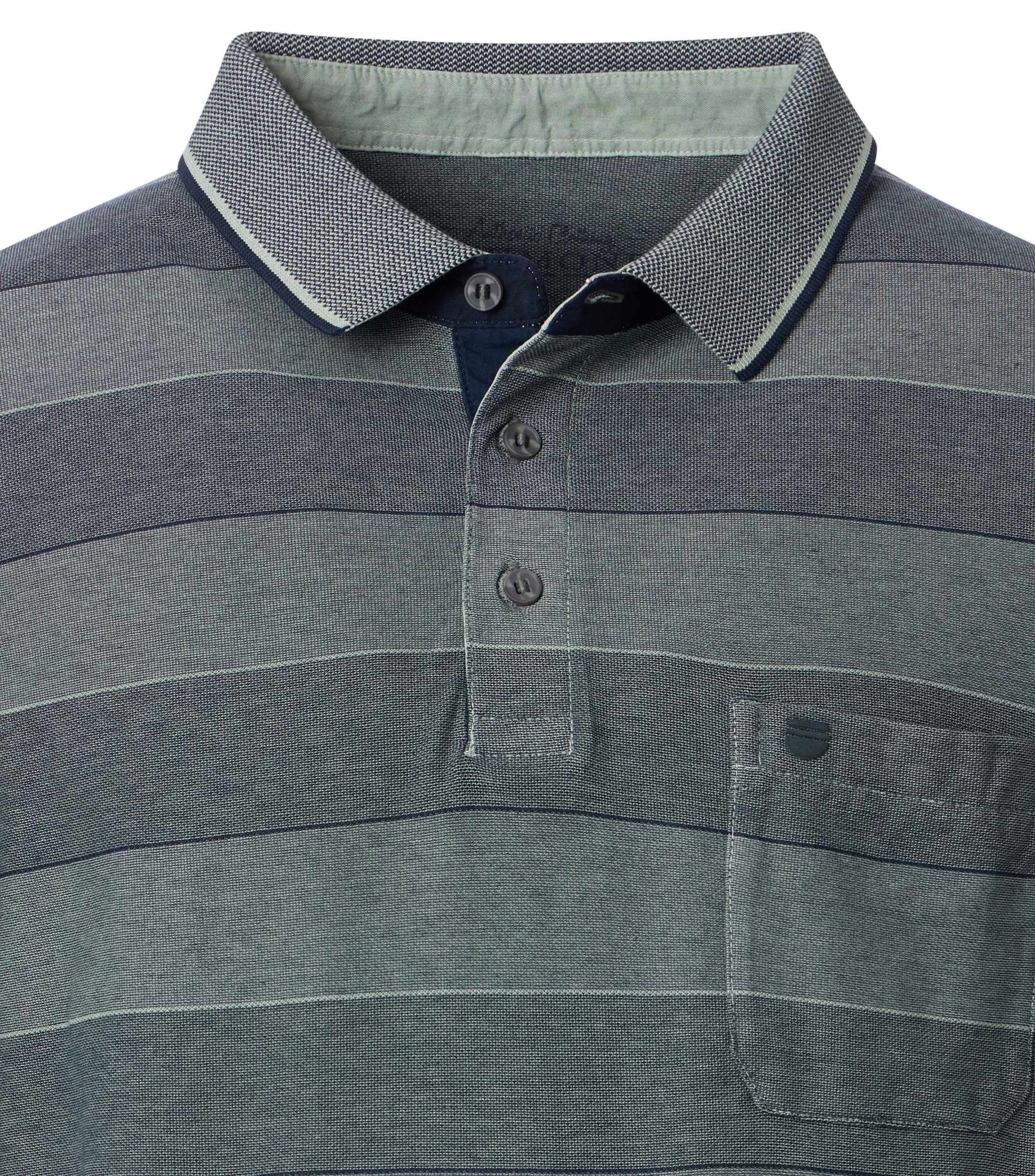 Redmond Poloshirt gestreift basic