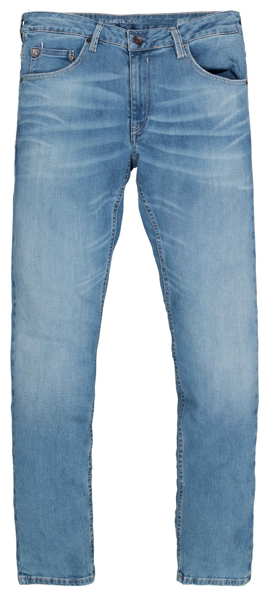 GARCIA JEANS 5-Pocket-Jeans Denim light used Motion - blue 611.6545 GARCIA RUSSO