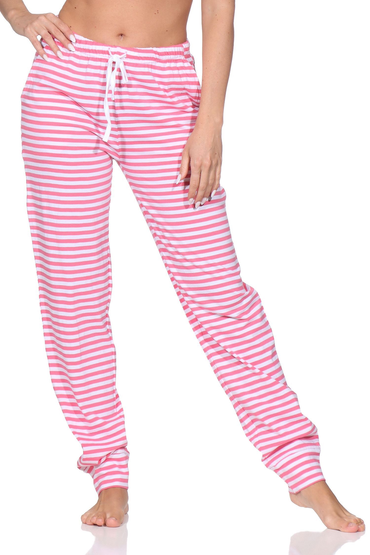 Normann Relaxanzug Damen Pyjama Hose lang Mix & Match - perfekt zu kombinieren – Bild 2 von 4