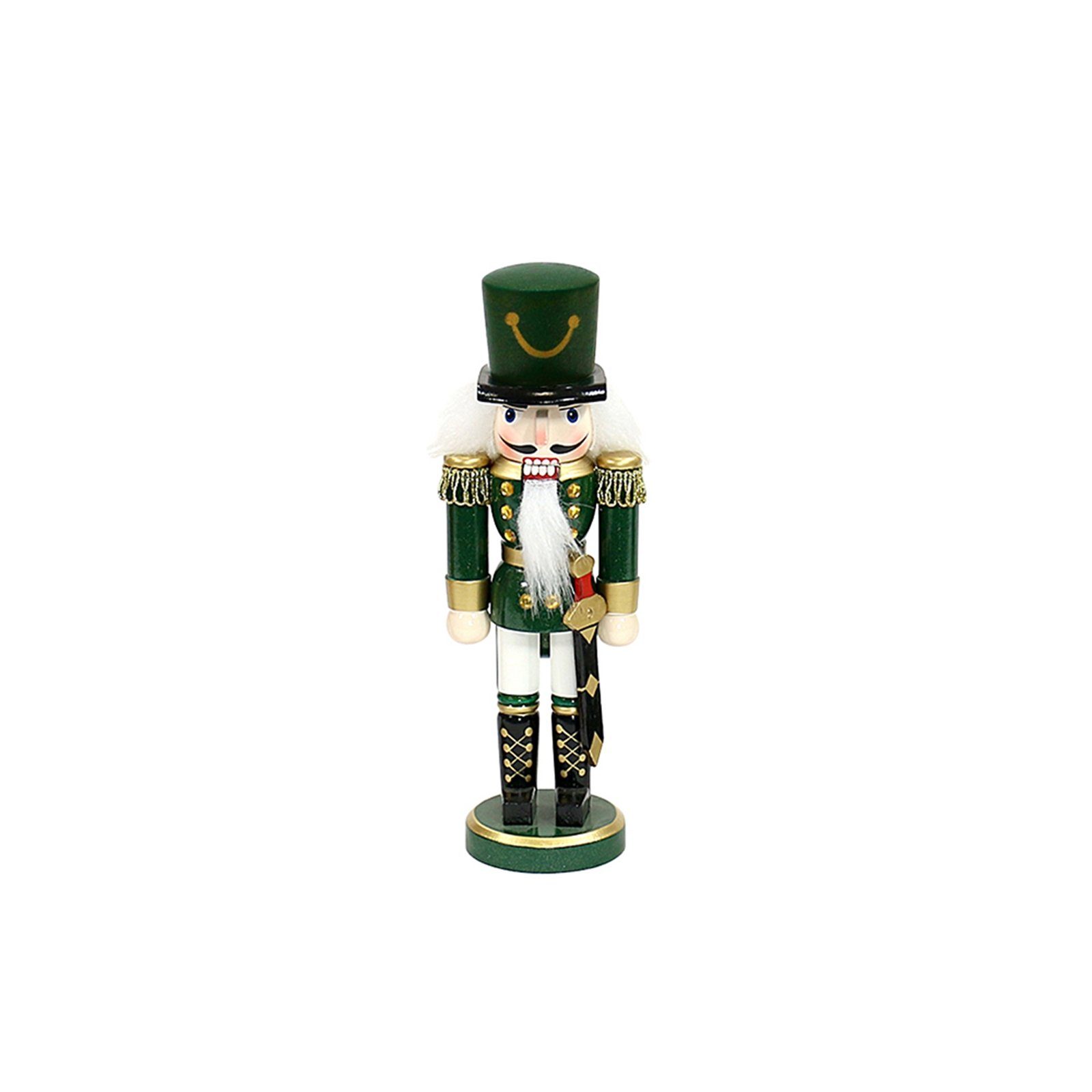 SIGRO Weihnachtsfigur Weihnachts-Nussknacker Mini Soldat (1 St) Grün