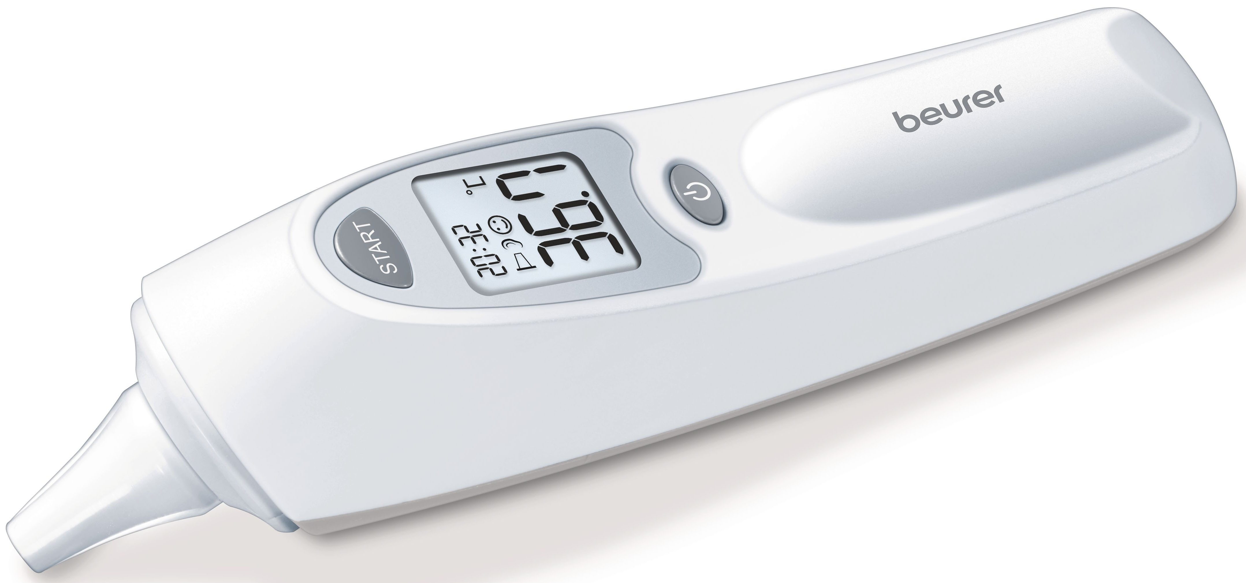 Ohr-Fieberthermometer FT 58 mit Signalton bei Messende, Infrarot-Messtechnik