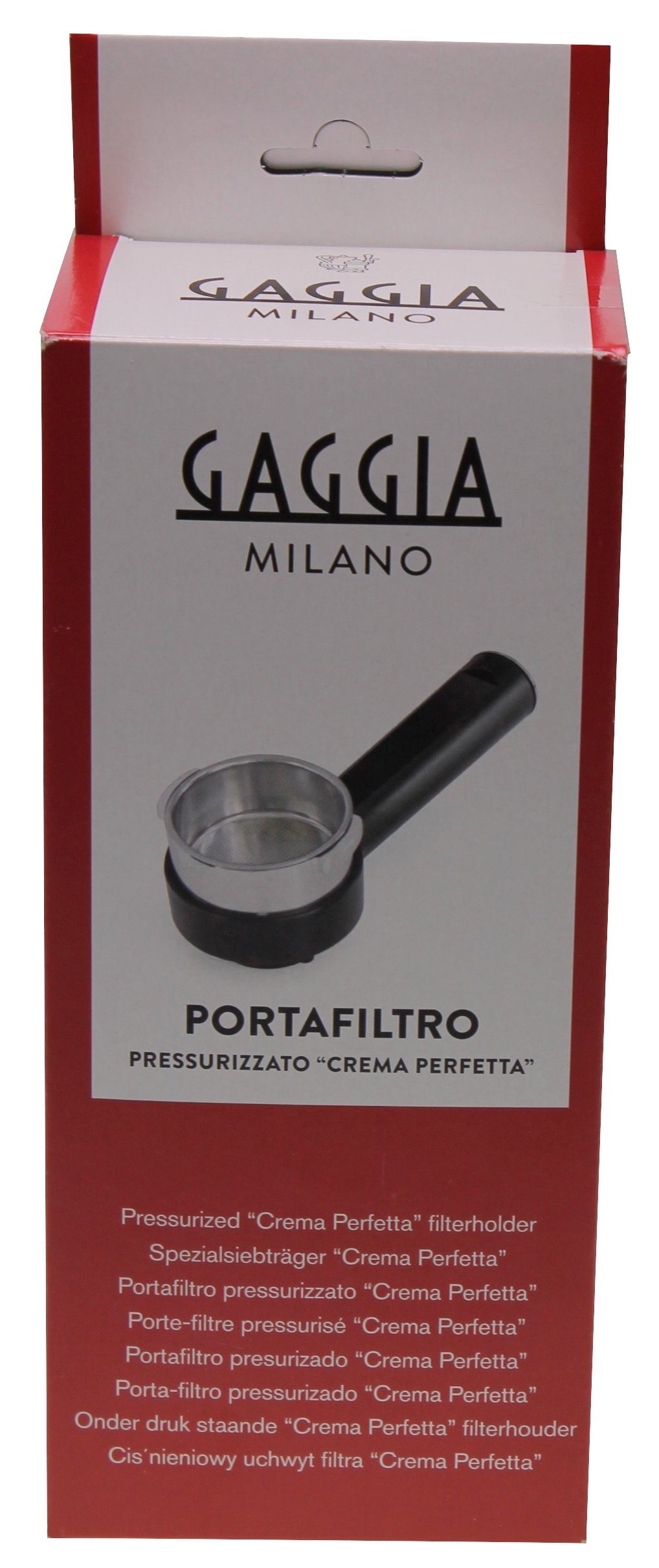 Espressomasch 421941312101 Perfetta Siebträger-/Filterkaffeemaschine GARDENA Crema Siebträger Philips für Saeco