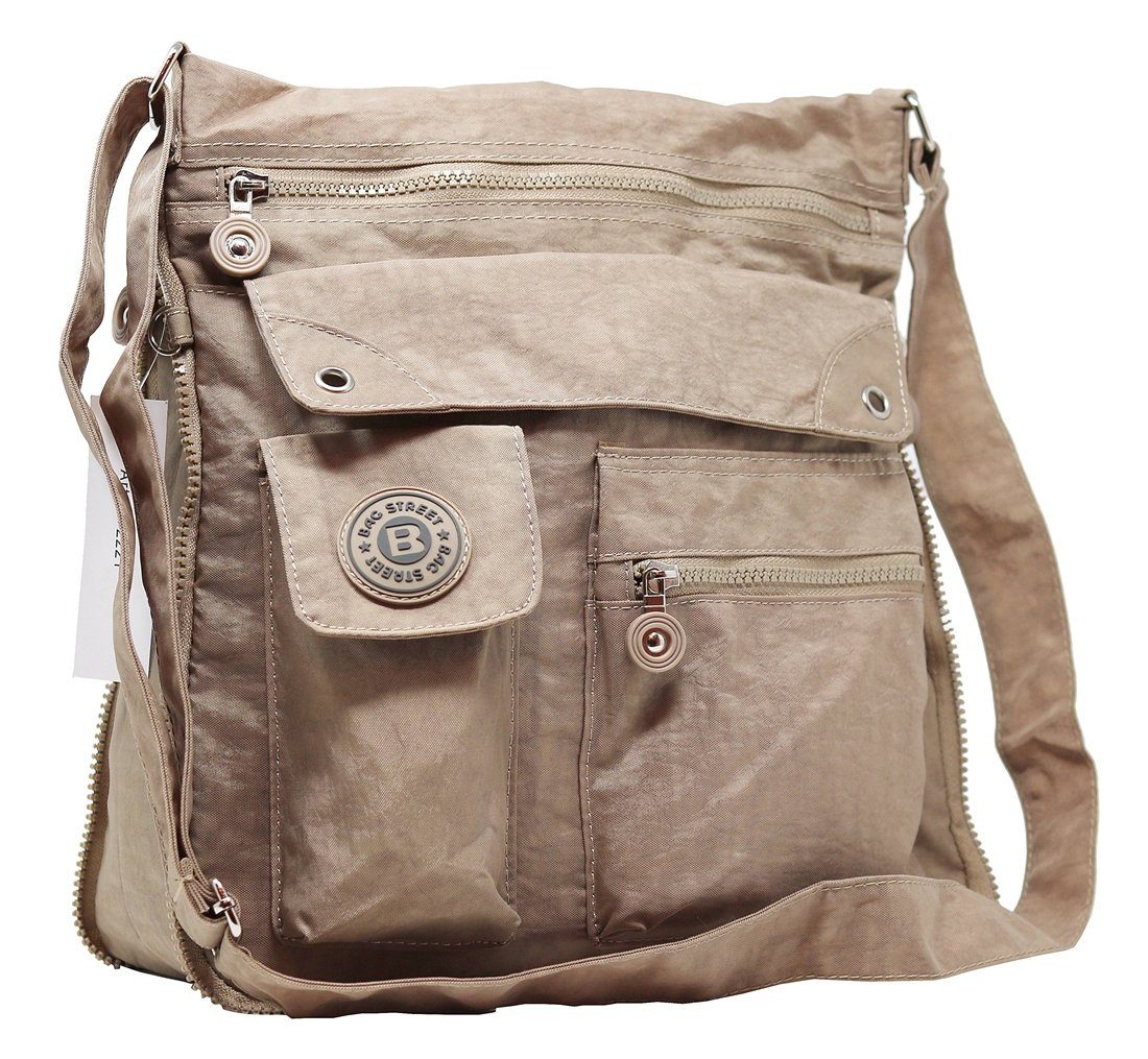 SHG Handtasche »Damen Handtasche Crinkle Nylon Umhängetasche Schultertasche  Tasche Shopper Bag Damentasche« online kaufen | OTTO
