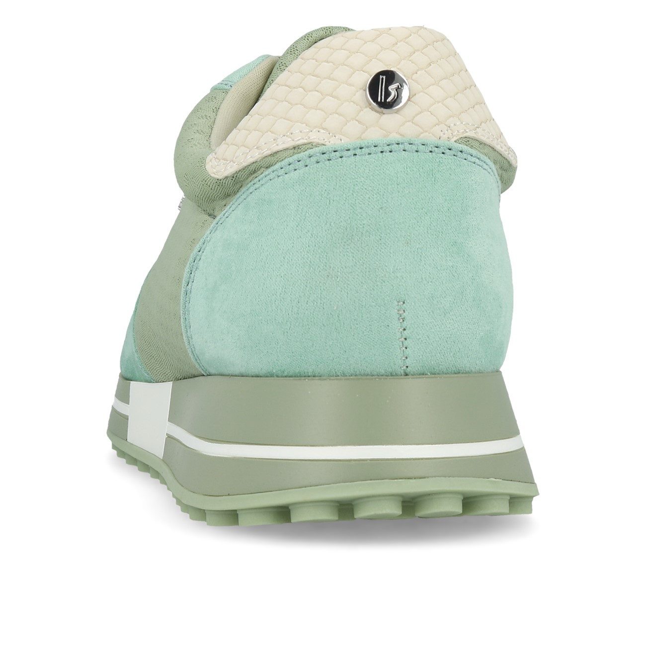 La Strada La Strada 2101457 Sneaker Damen Light Green Micro Mesh Snake Sneaker