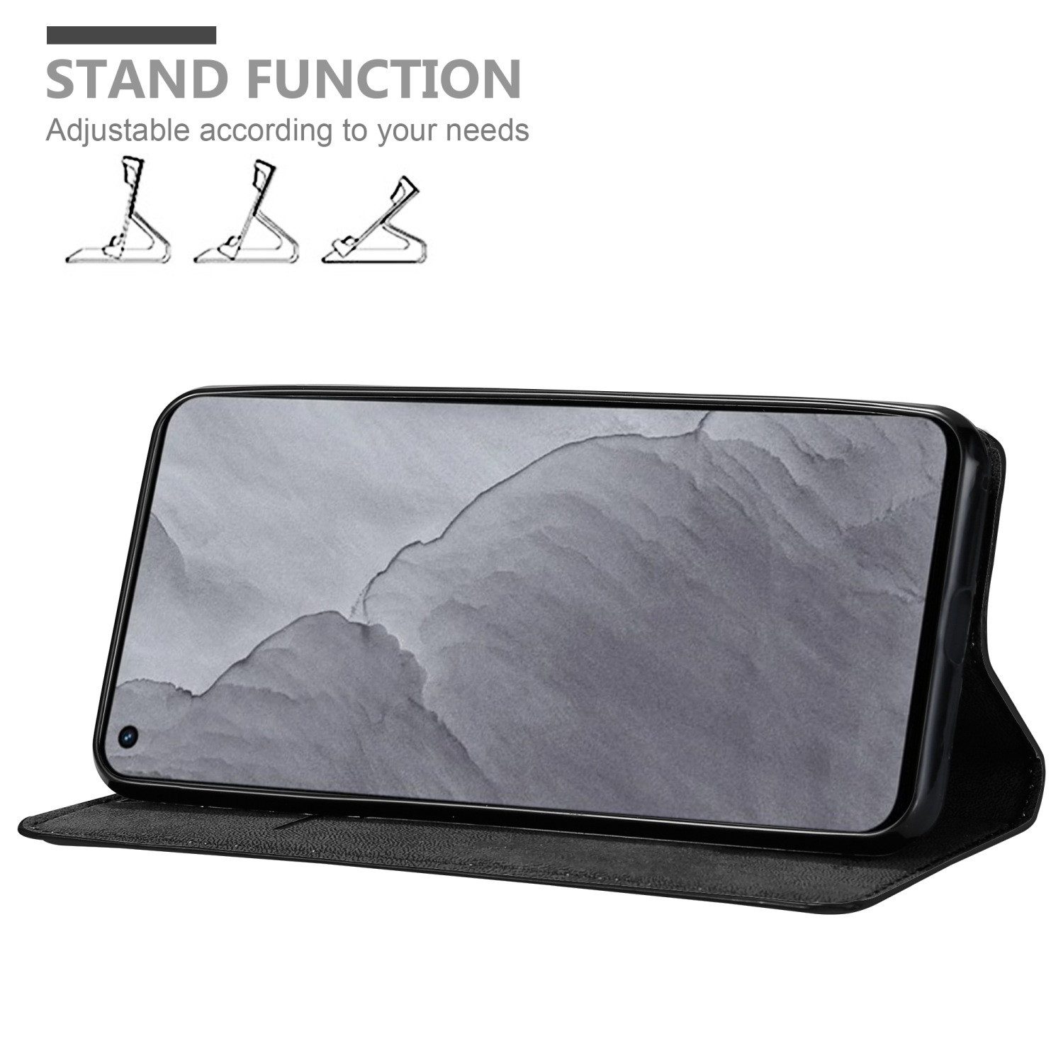 Cadorabo Handyhülle für Realme GT Master Hülle Realme GT Master, Hülle Schutzhülle mit Standfunktion, Magnetverschluss und Kartenfach