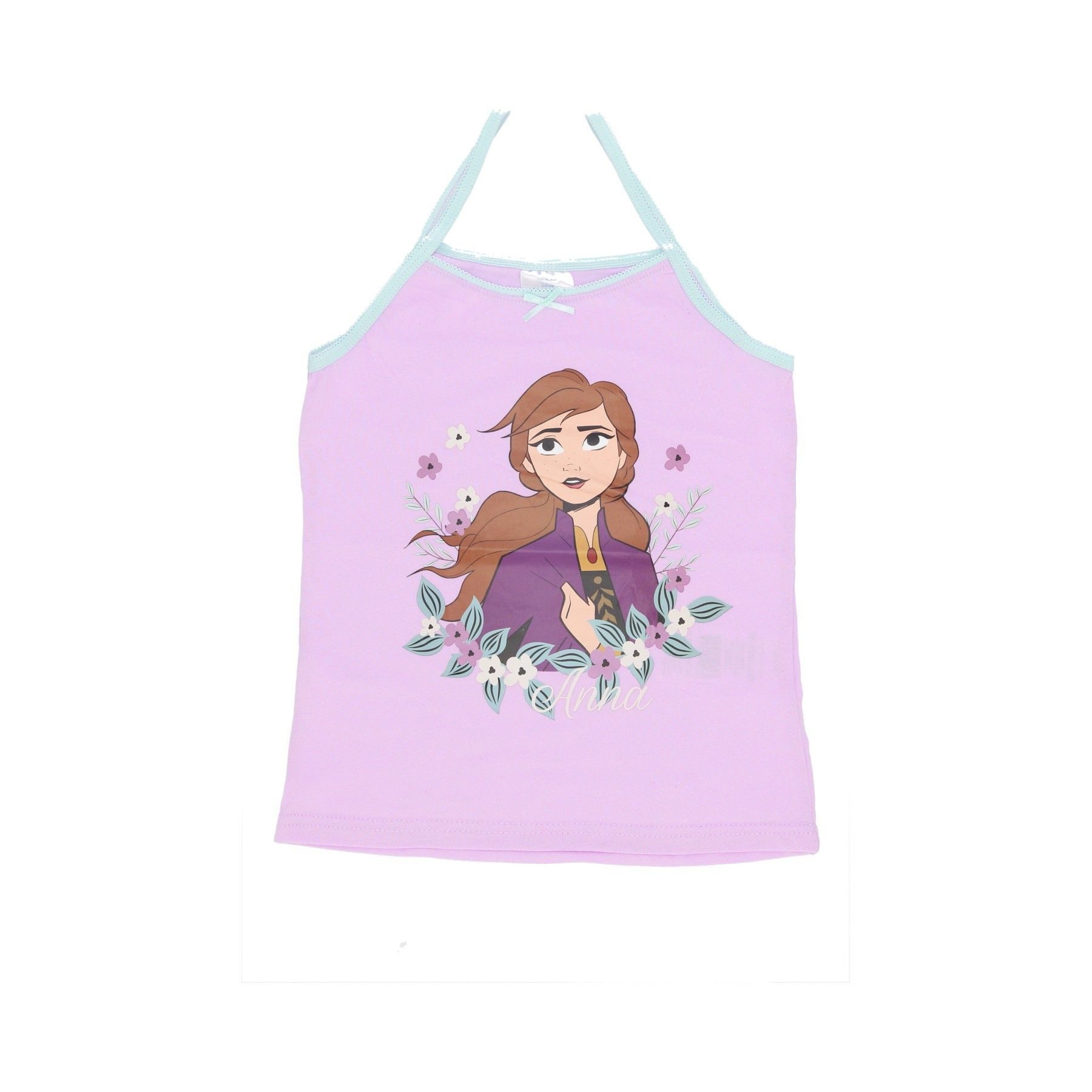 Disney Frozen Shirttop Shirts 2er-Pack – Bequeme Oberteile aus Baumwolle für Mädchen (2-tlg)