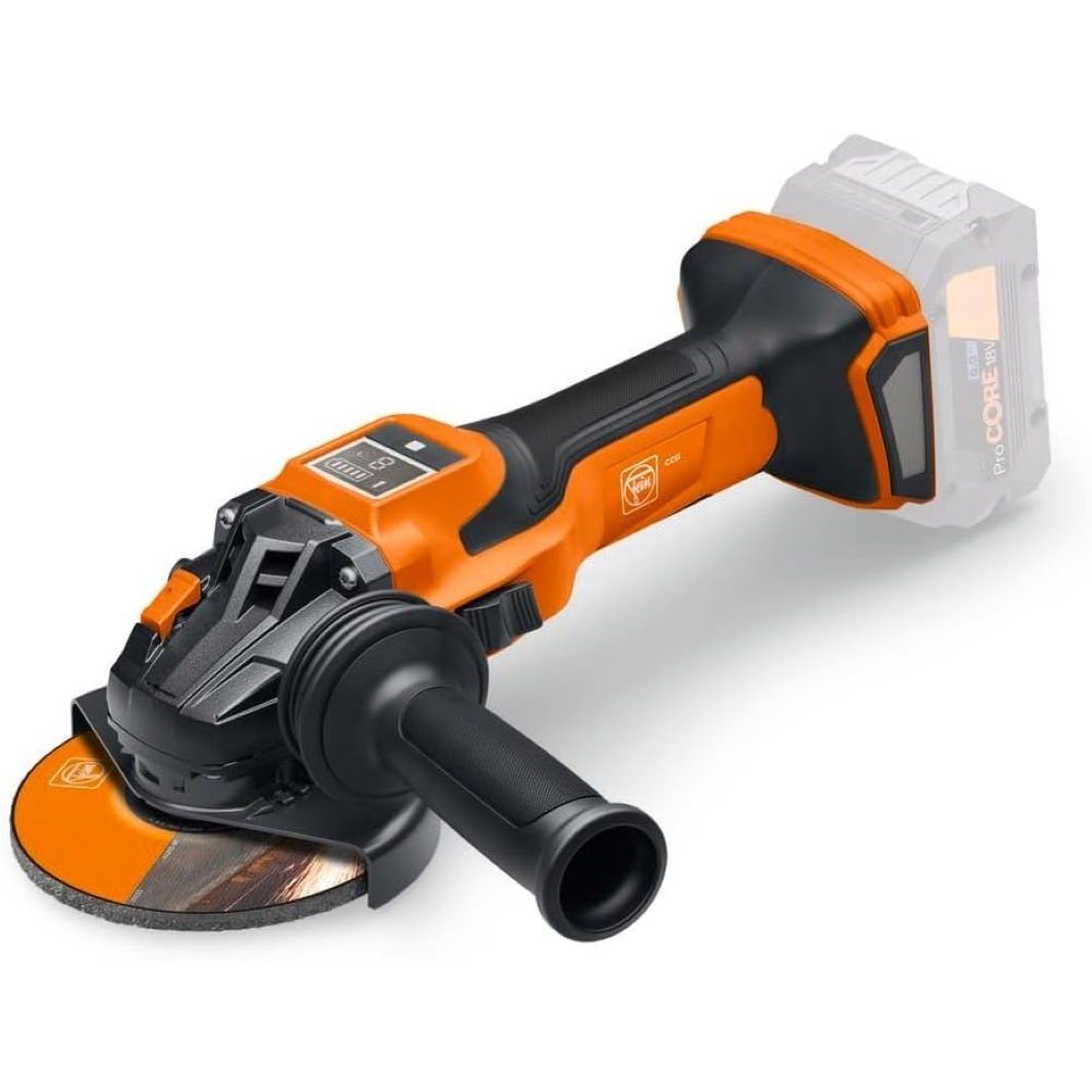 Fein Akku-Winkelschleifer CCG 18-125-15 AS solo - Akku-Winkelschleifer - orange/schwarz