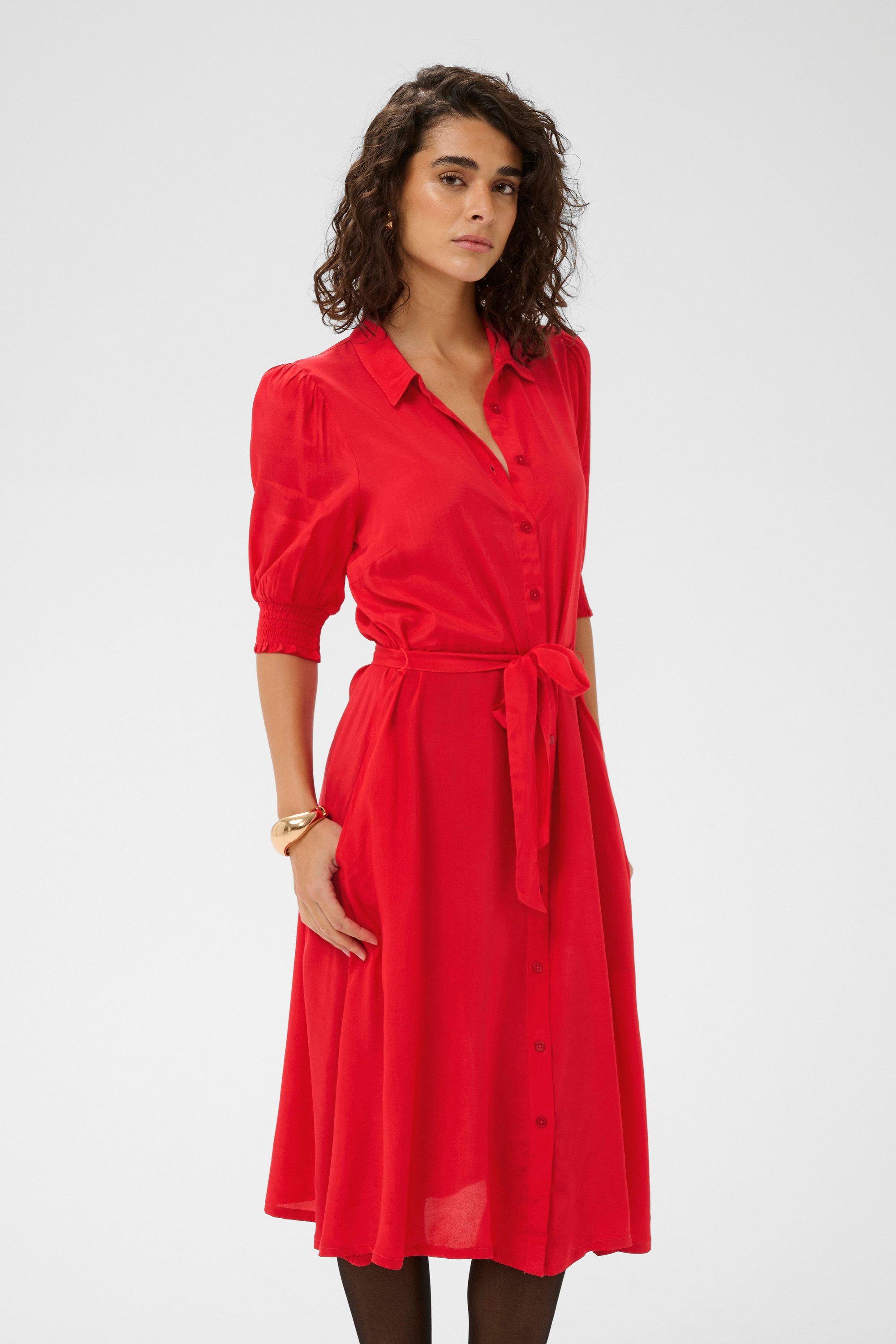 KAFFE Blusenkleid Kleid KAemine günstig online kaufen