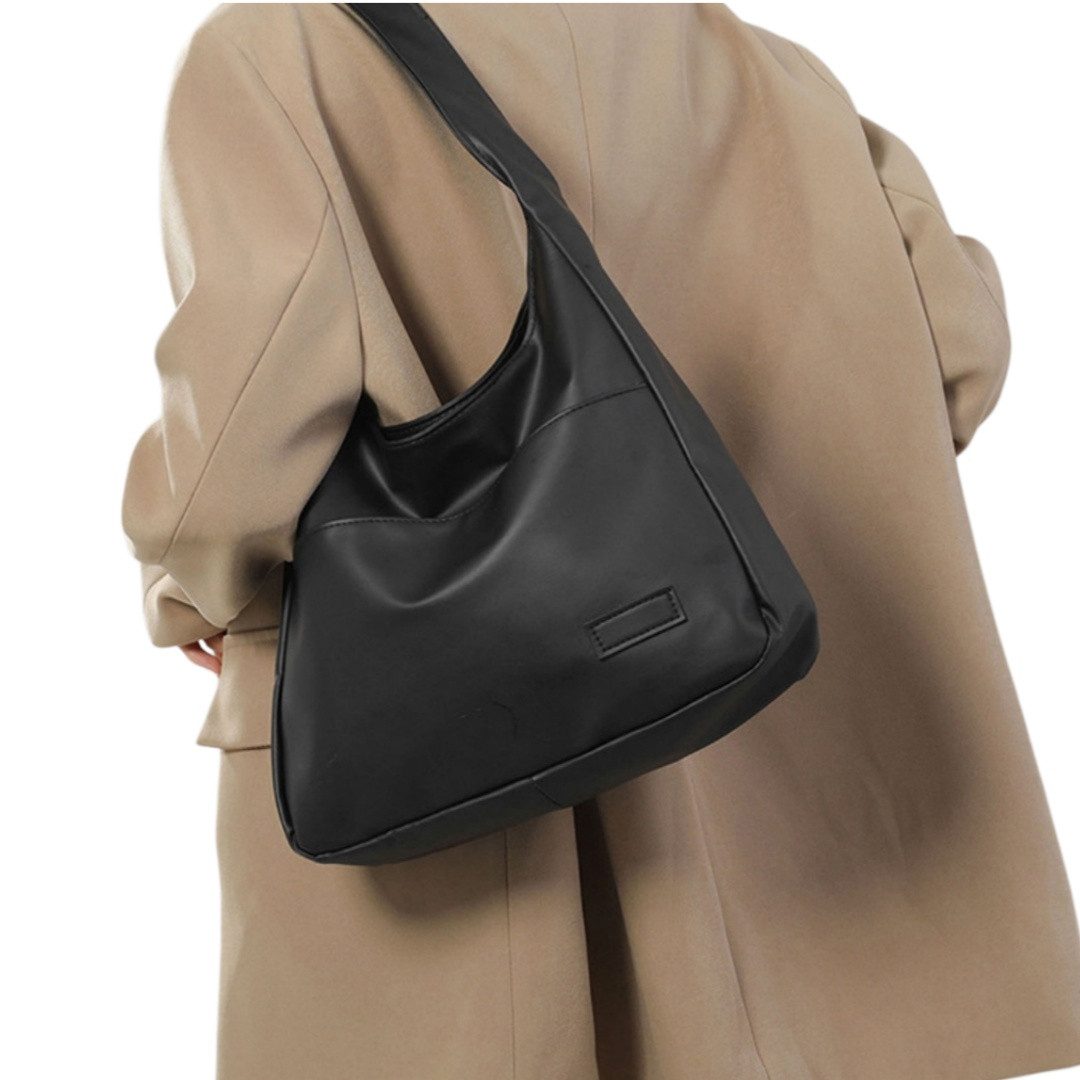 Bwecuy Schultertasche Damen Shopper Handtasche Tote Bag Vintage Hobo Tasche Strandtasche, für Arbeit Schule Shopper Lässige täglich