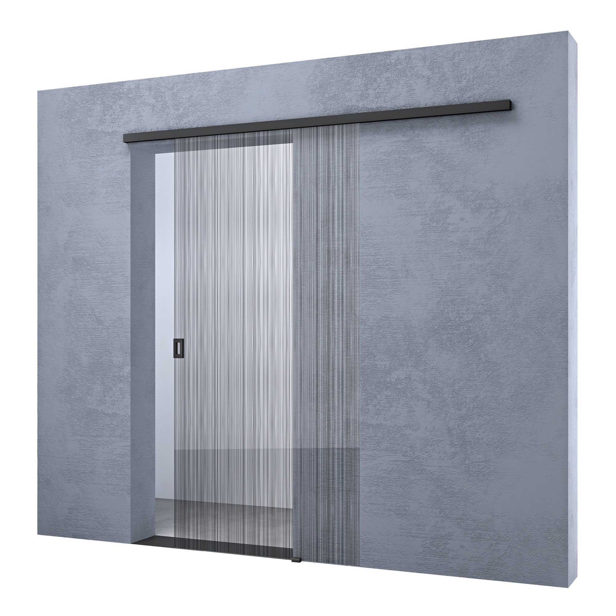 Mai & Mai Glasschiebetür Schiebetür komplettset softclose Zimmertür 8mm ESG aus Alu Mu001