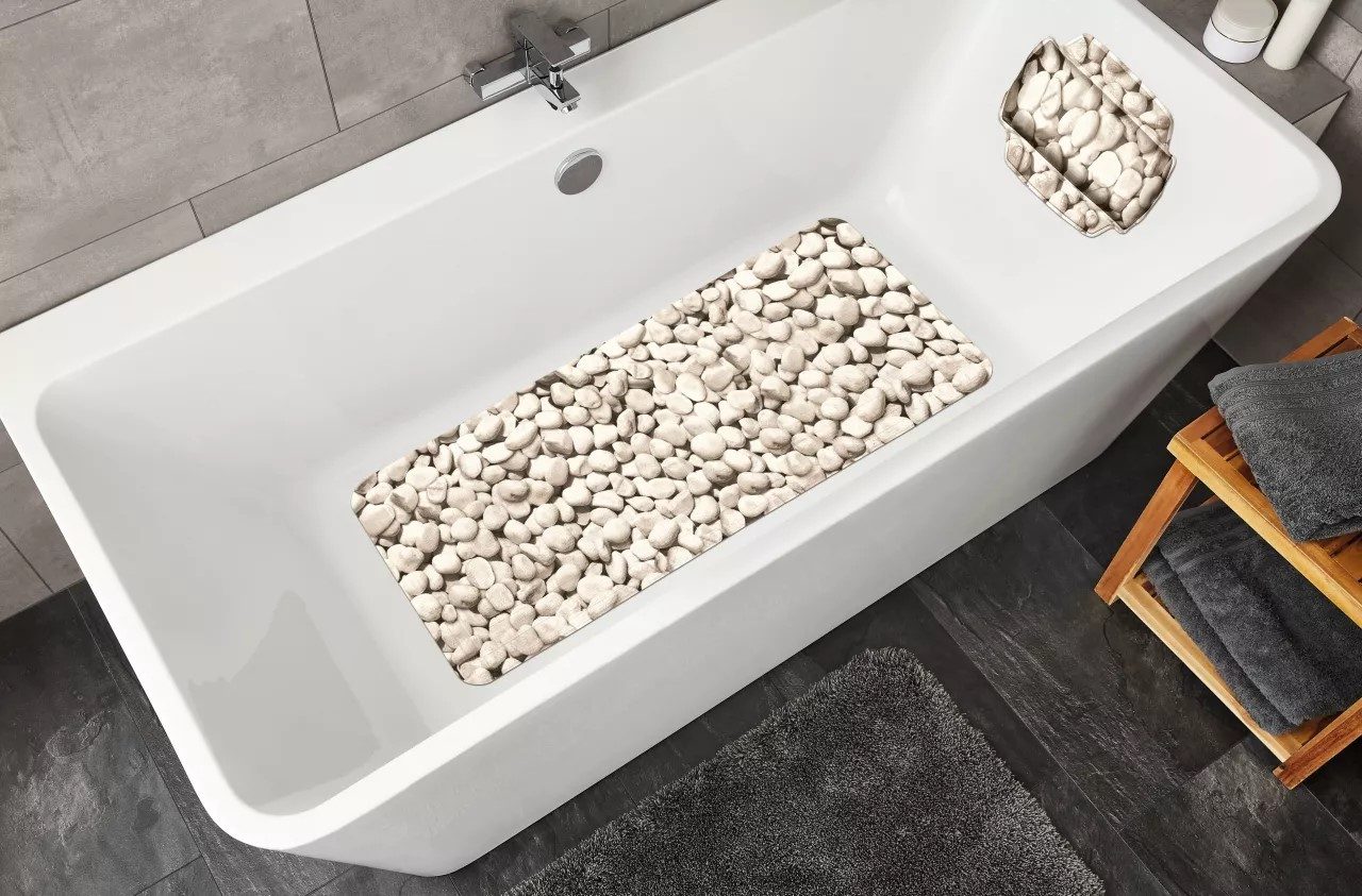 Kleine Wolke Duscheinlage Wanneneinlage Stepstone, B: 36 cm, L: 92 cm, 1, 1-tlg.