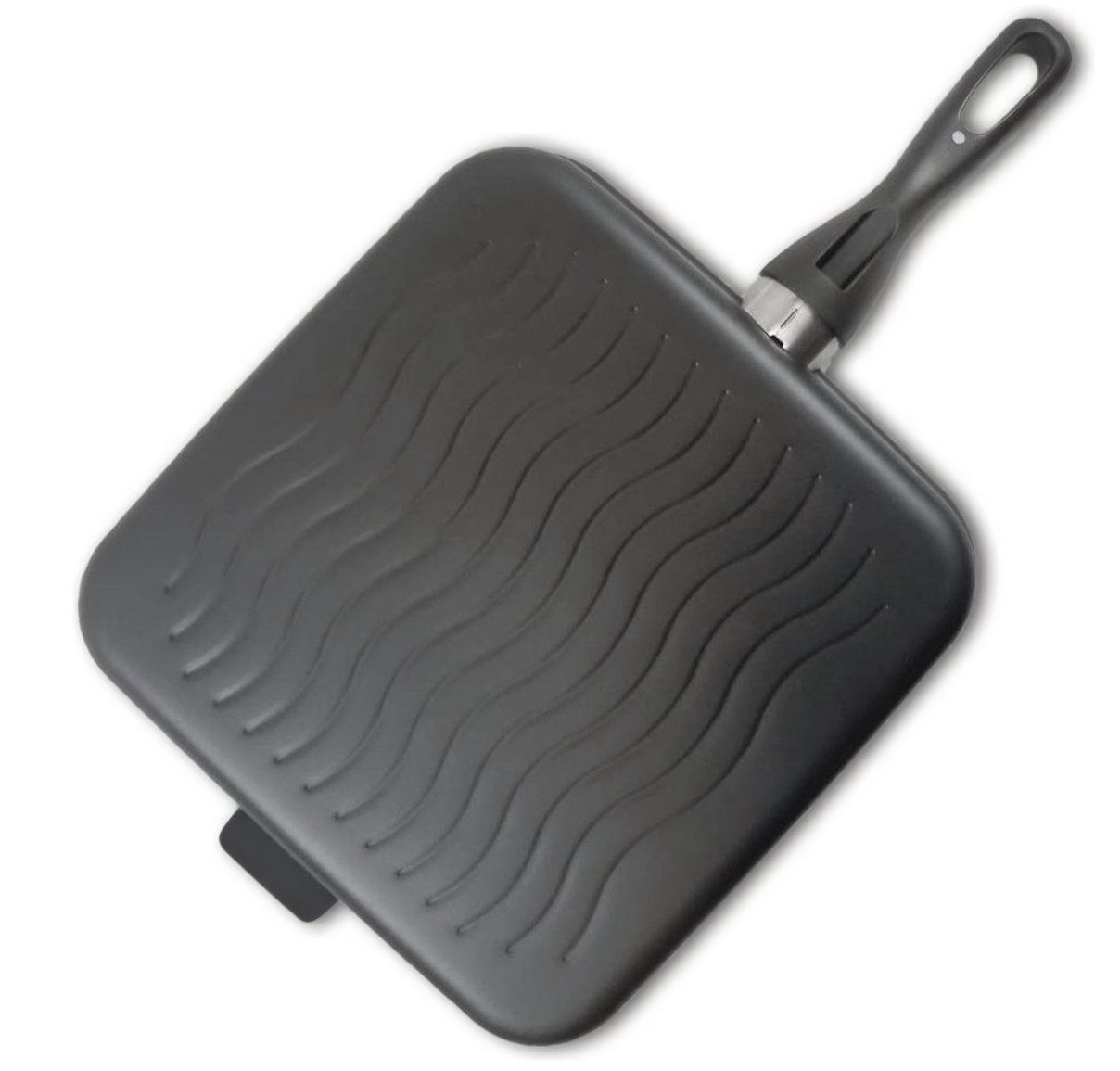 Neudorf Elektrische Partypfanne Aluminium Guss Pfanne, 1500 W, Antihaftbeschichtung 40x30 cm