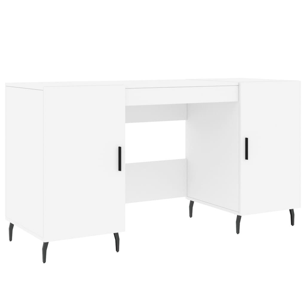 vidaXL Schreibtisch Schreibtisch Weiß 140x50x75 cm günstig online kaufen