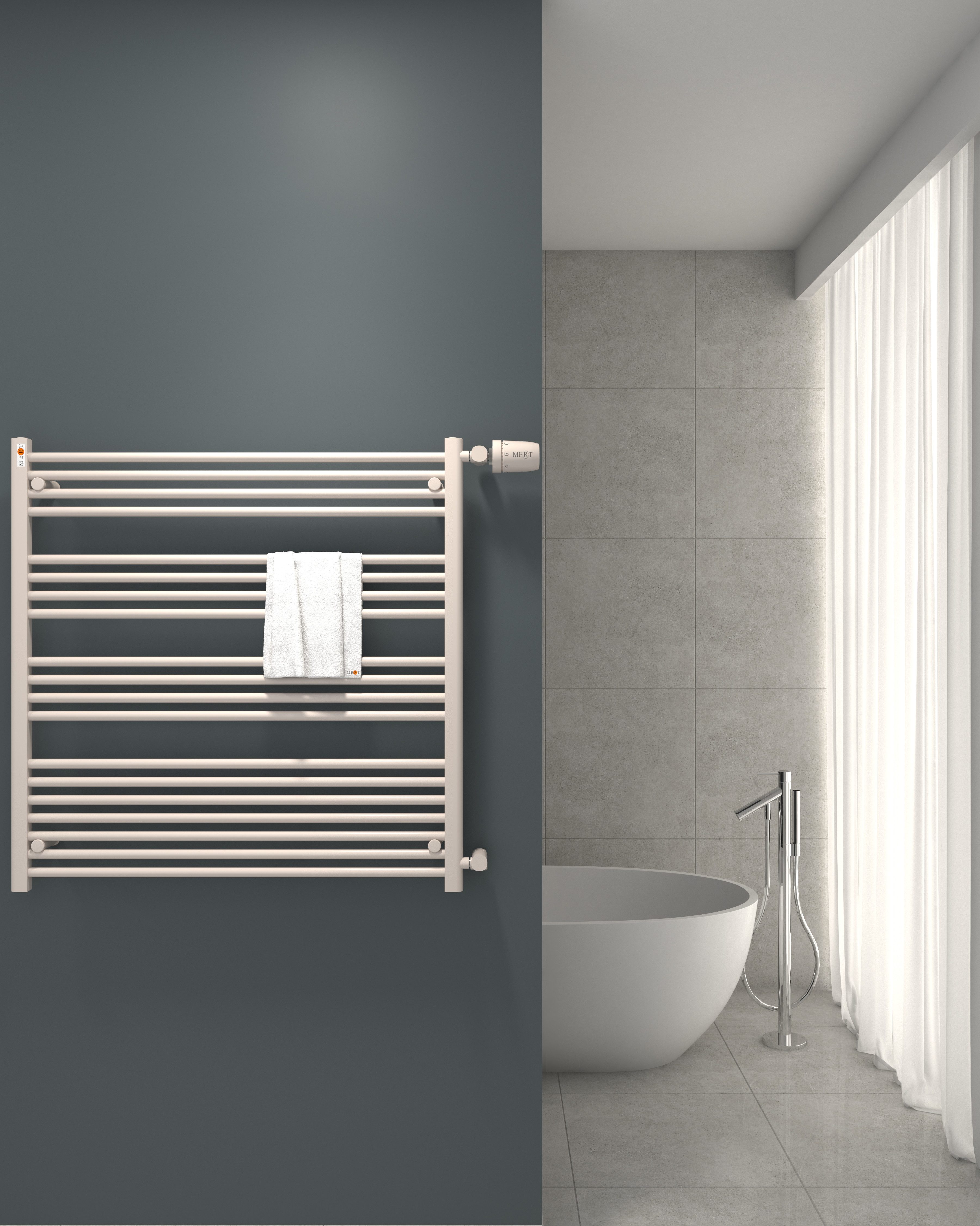 MERT Badheizkörper Austausch mit Seitenanschluss rechts oder links installi günstig online kaufen