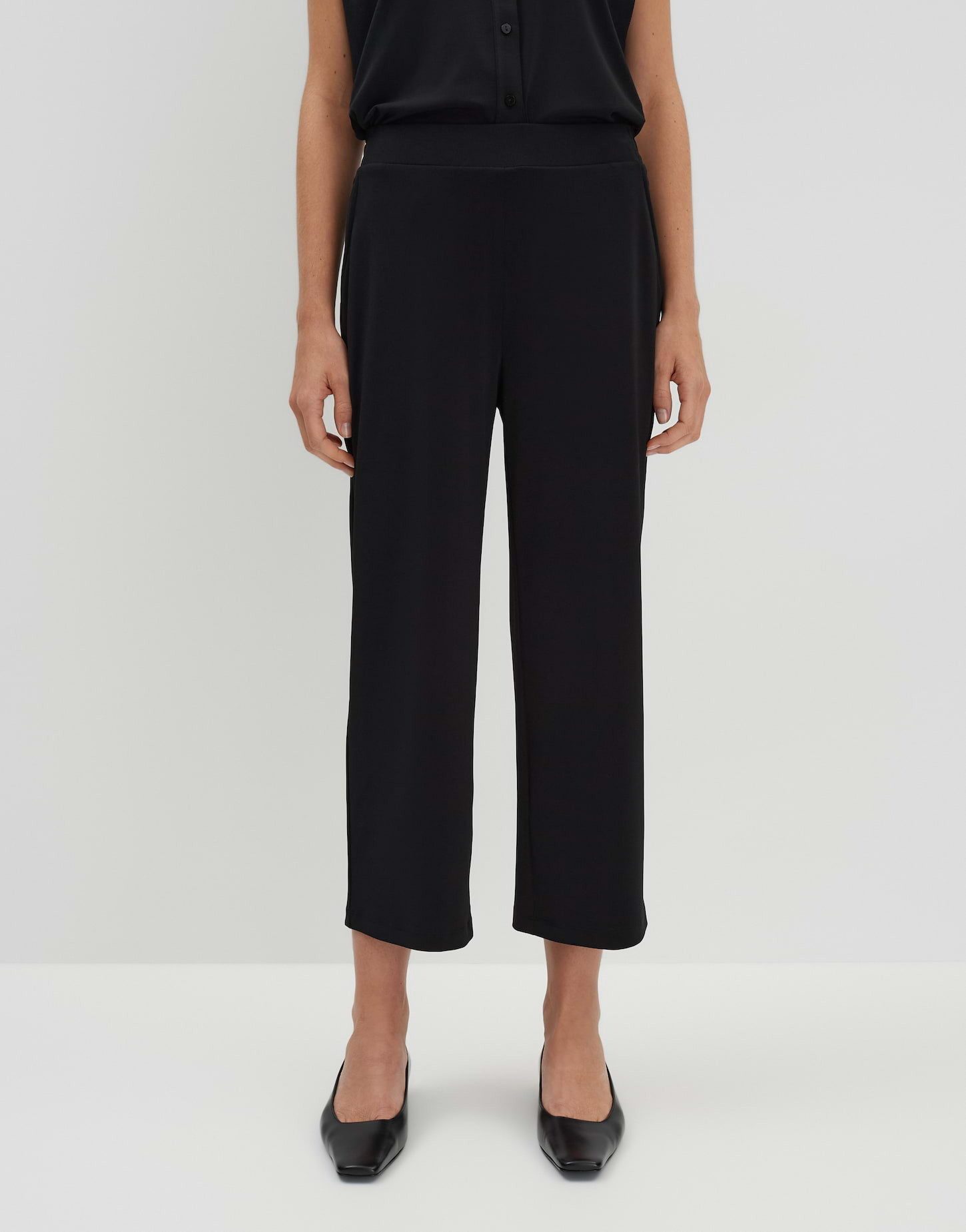 Culotte CELASTO Wide aus weichem Interlock Jersey