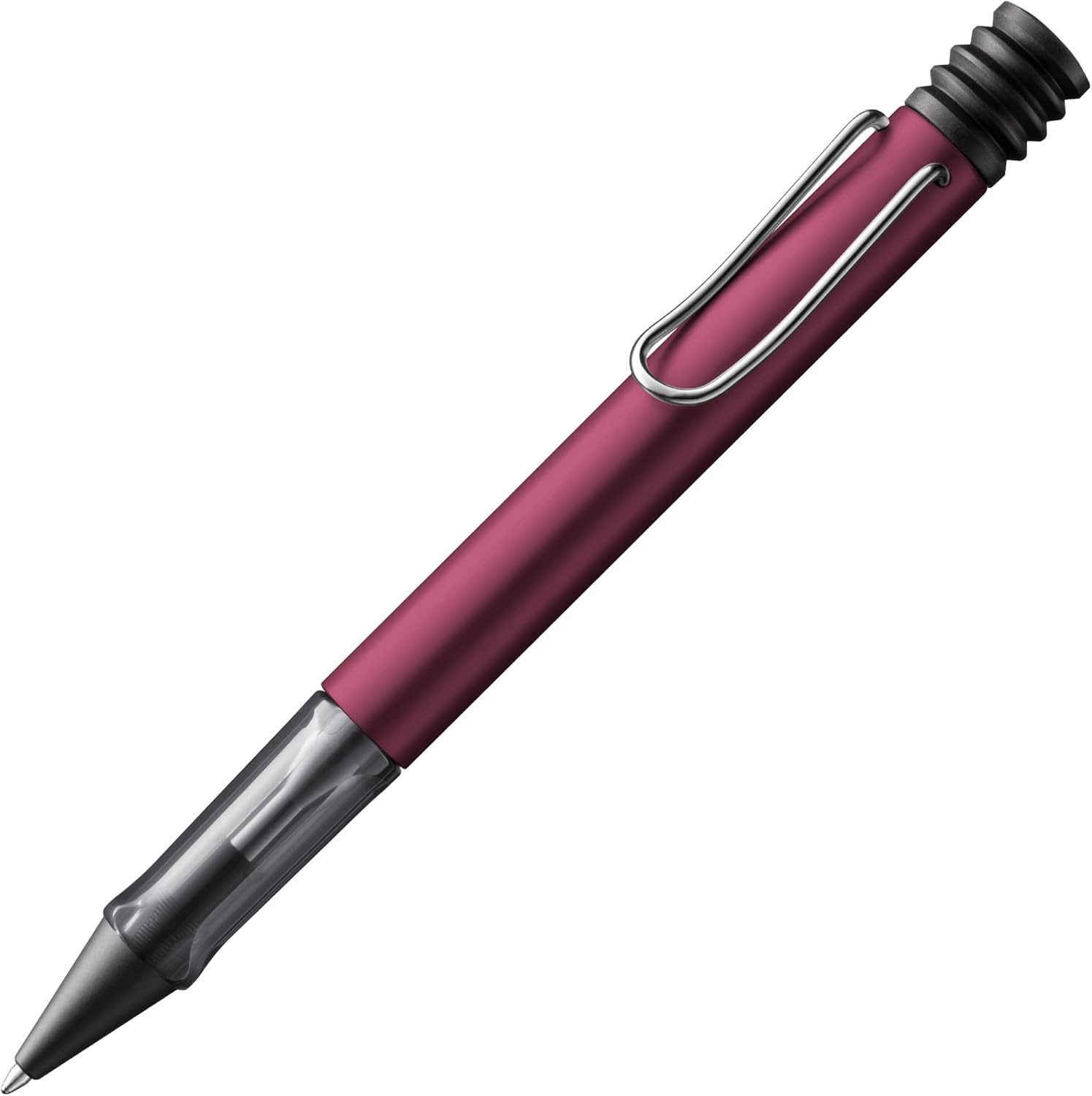 LAMY Kugelschreiber AL-star, Kuli mit transparentem, ergonomischem Griff Schaft aus Aluminium