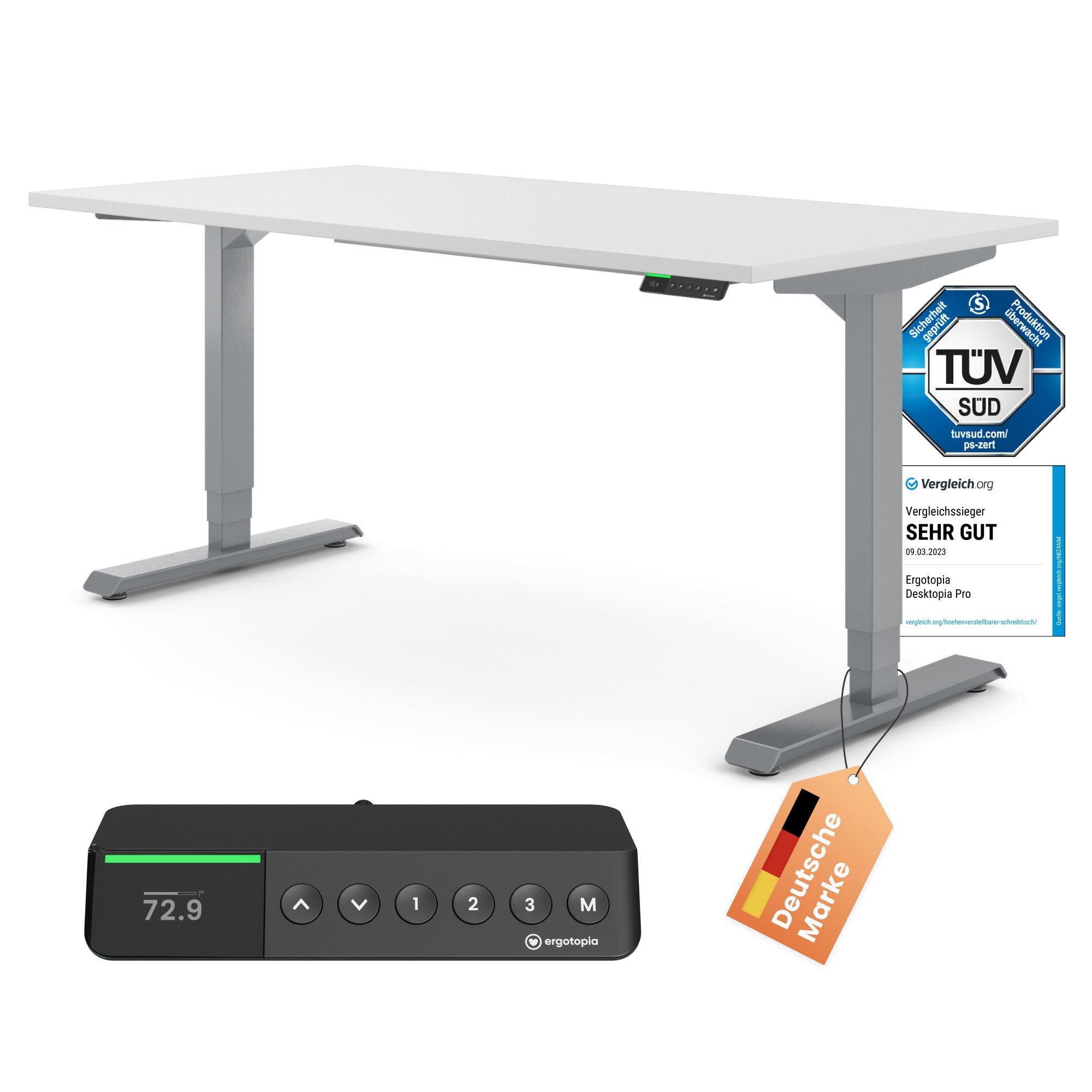 Ergotopia Schreibtisch Desktopia Pro X elektrisch günstig online kaufen