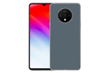 MuchoWow Handyhülle Farben - Blau - Innen, Phone Case, Handyhülle OnePlus 7T, Silikon, Schutzhülle