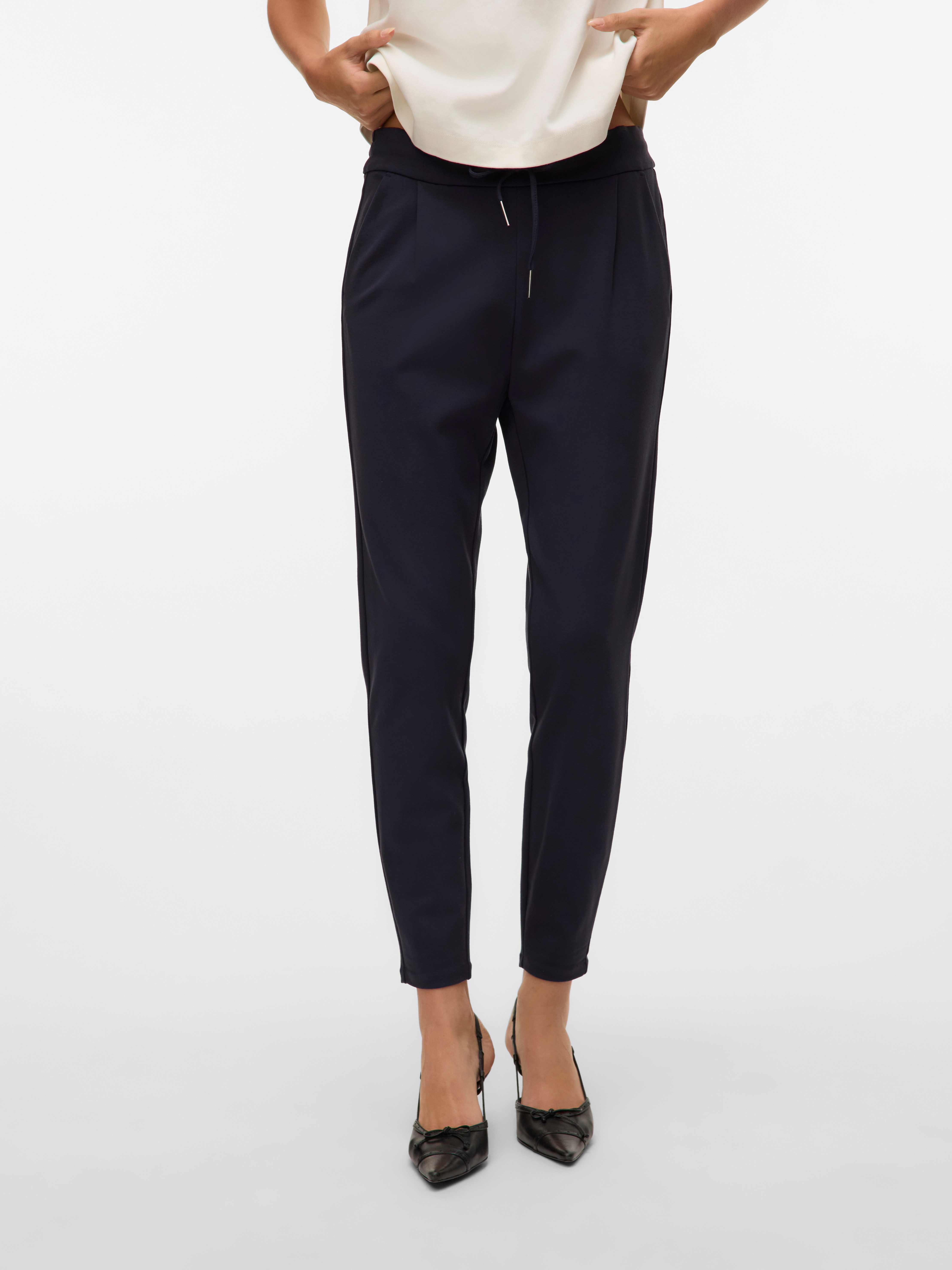Vero Moda Jogger Pants VMEVA MR LOOSE STRING PANT GA NOOS hinten mit elastischem Bündchen