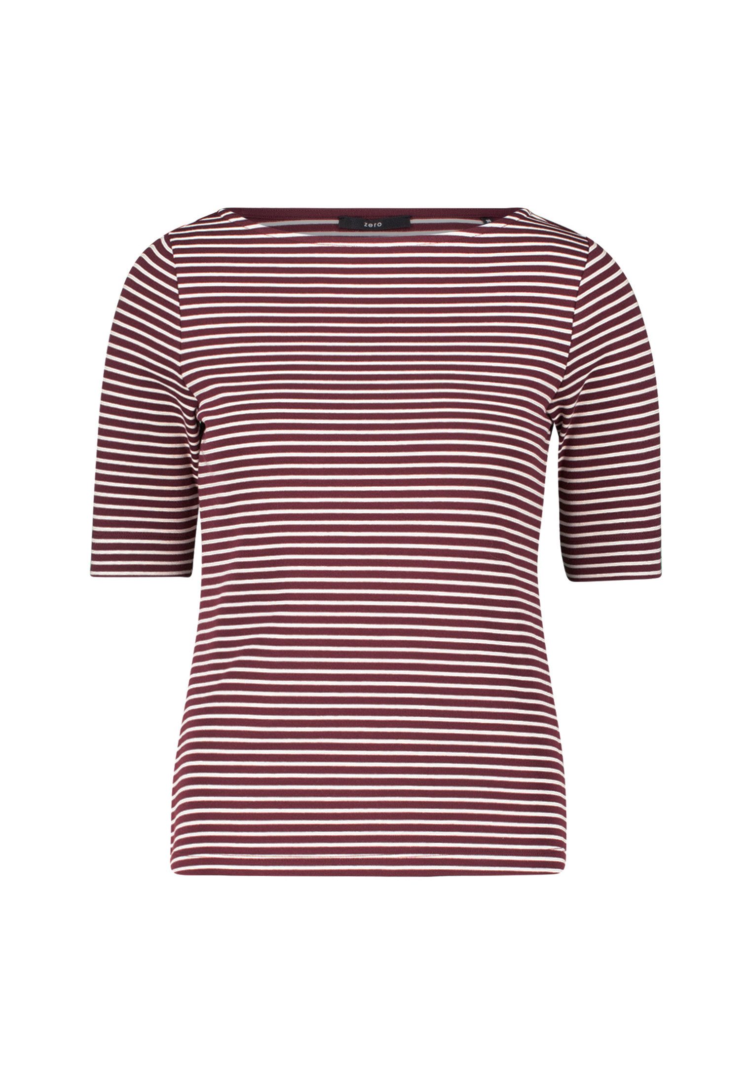 Zero Kurzarmshirt zero Damen Ringelshirt mit günstig online kaufen
