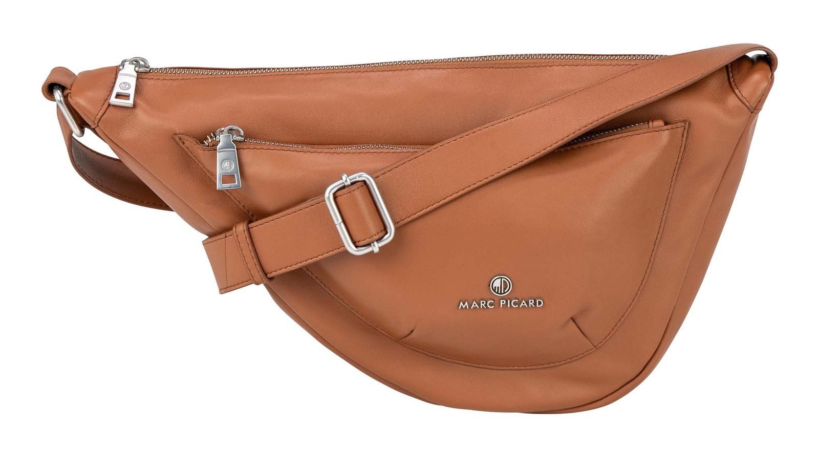 Marc Picard Schultertasche Shoulder Bag Moon, aus echtem Lammleder