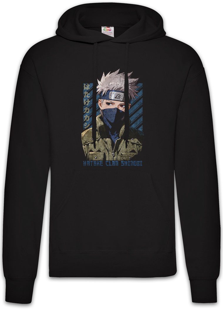 Hoodie Hatake Clan Herren Hoodie Shinobi System Anime Naruto Dattebayo Sakura
