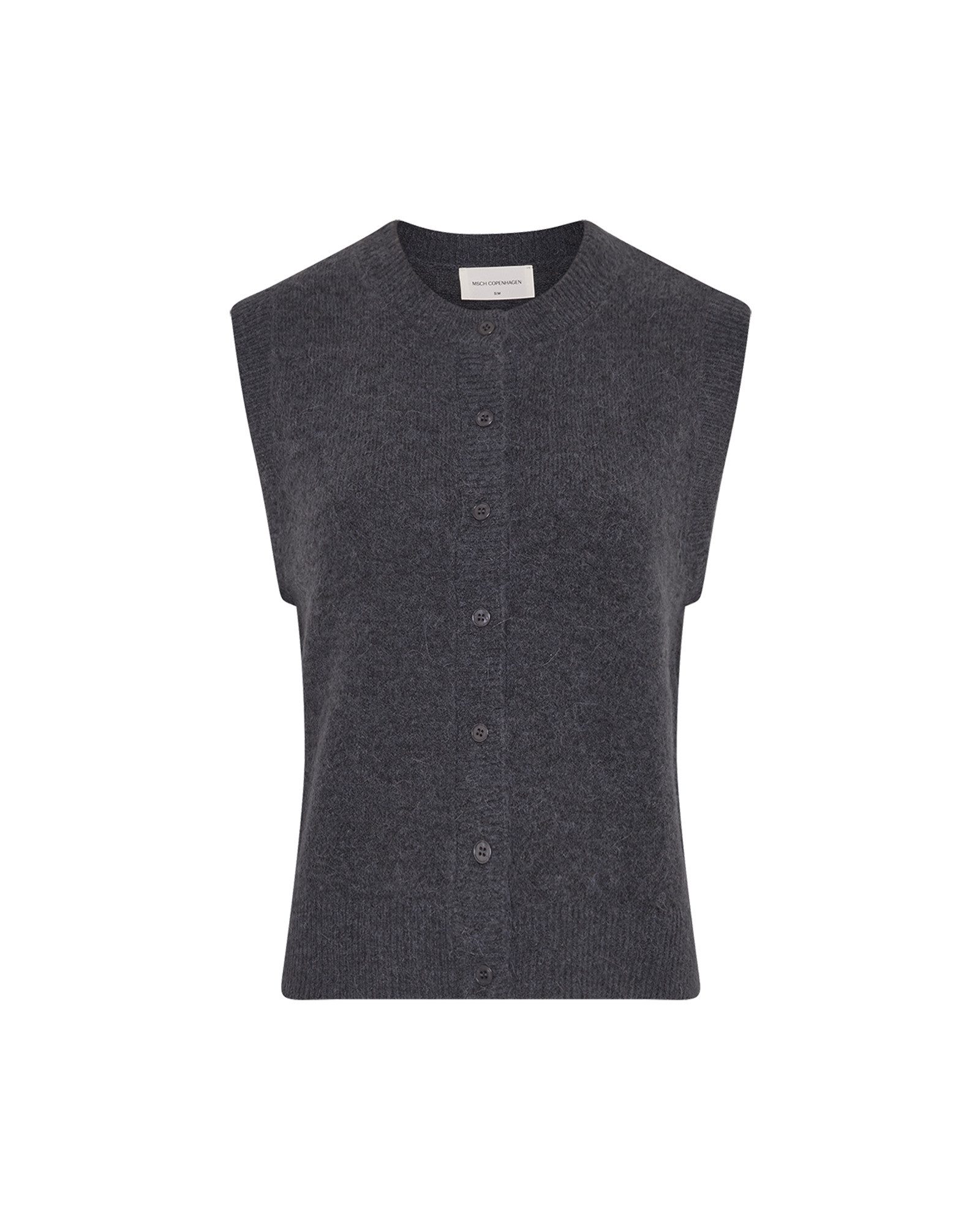 Moss Copenhagen Longweste MSCHBondie Hope Vest india ink mel