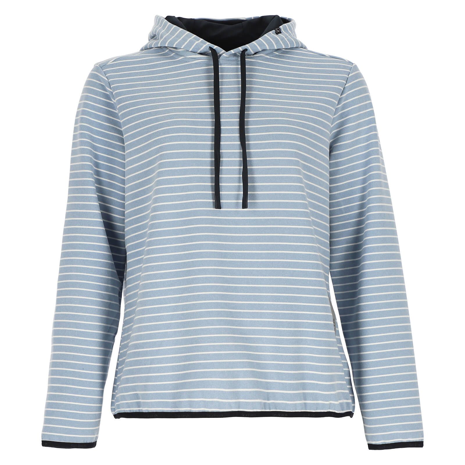 Sea Ranch Kapuzenpullover Vilma Damen Fleece-Hoodie Vilma Streifen-Design - Gestreifter Kapuzenpulli