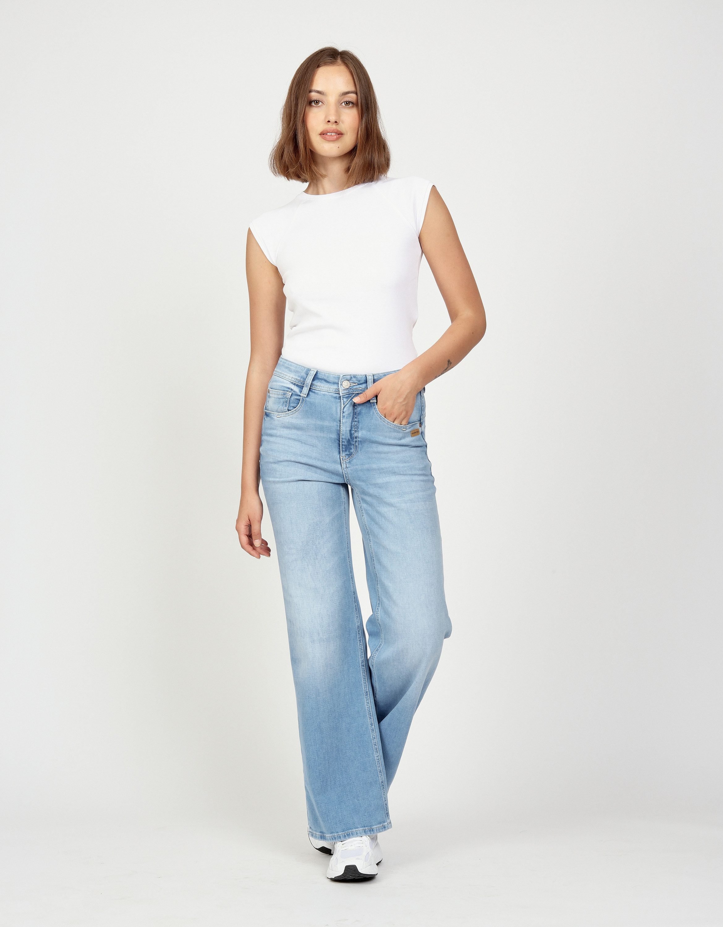 GANG Weite Jeans GANG Jeans Wide Fit 94AMELIE WIDE günstig online kaufen