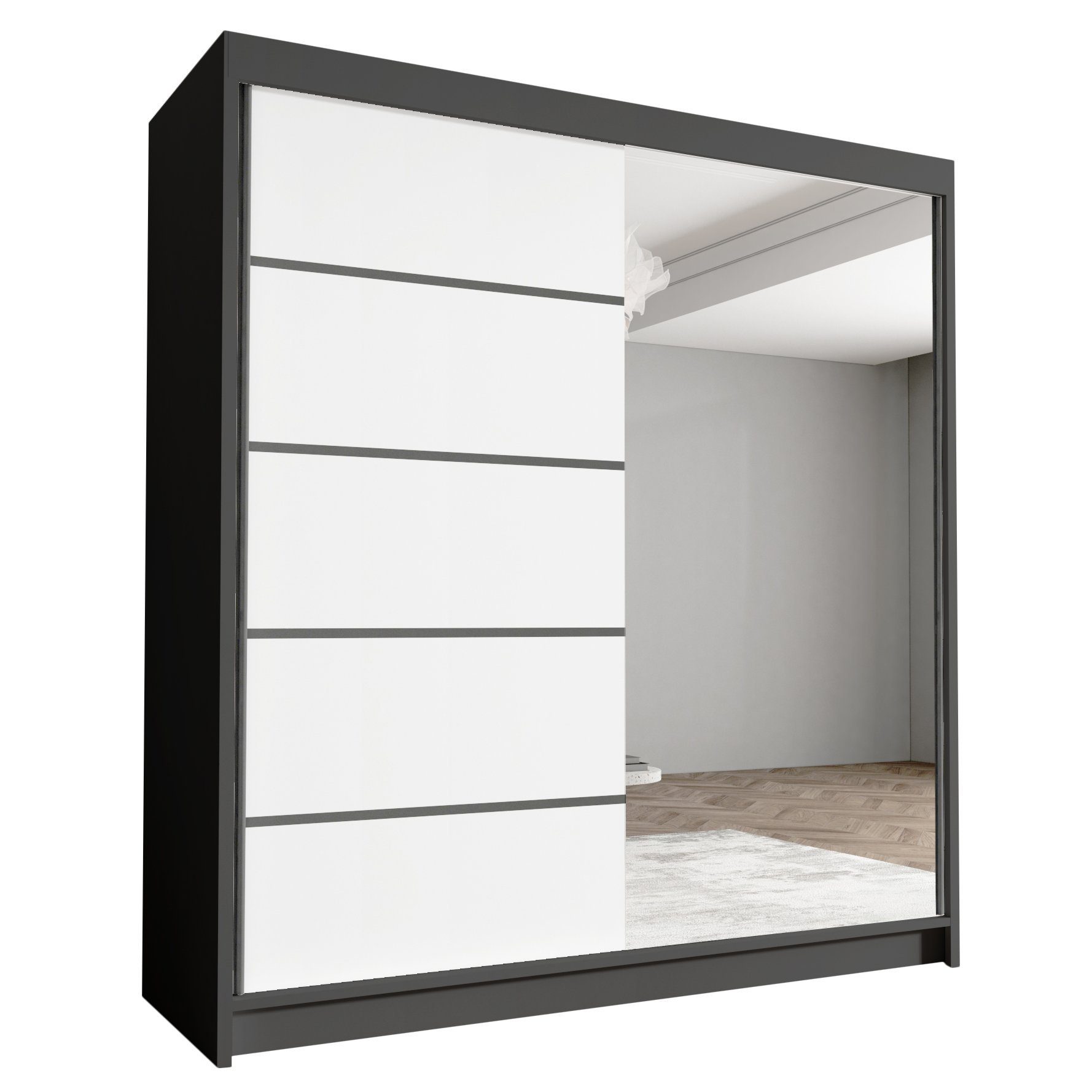 Sofnet Kleiderschrank Harry III (mit Spiegel, günstig online kaufen