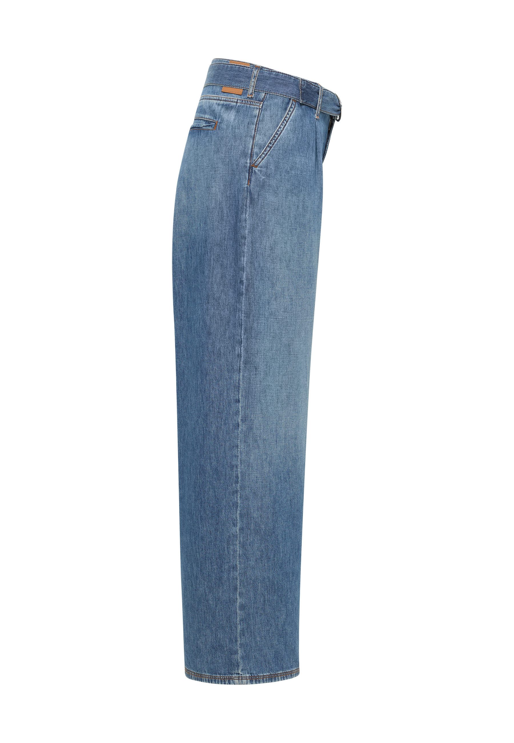MUSTANG Weite Jeans Damen Style Medley Wide with Belt – Bild 4 von 4