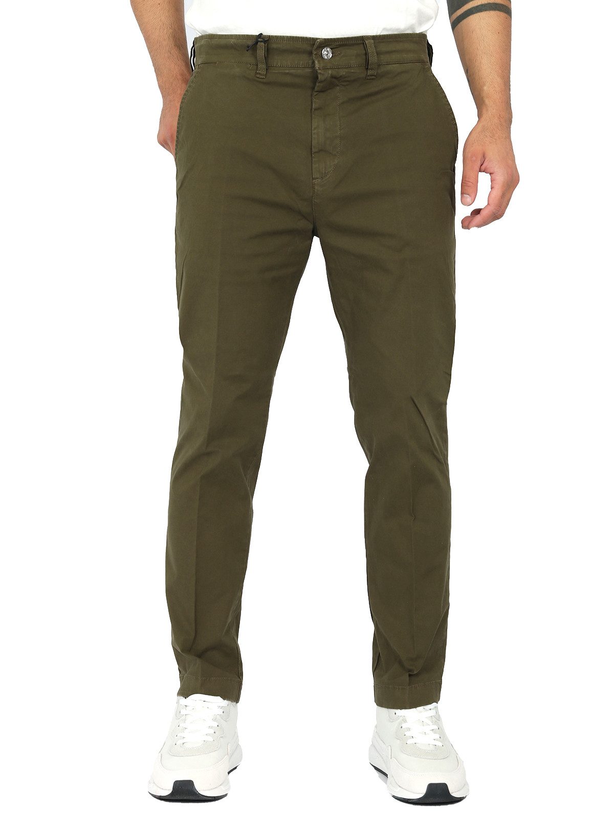 Diesel Chinohose Knöchellange Slim Fit Hose - P-PHILLIPE-KA 51F
