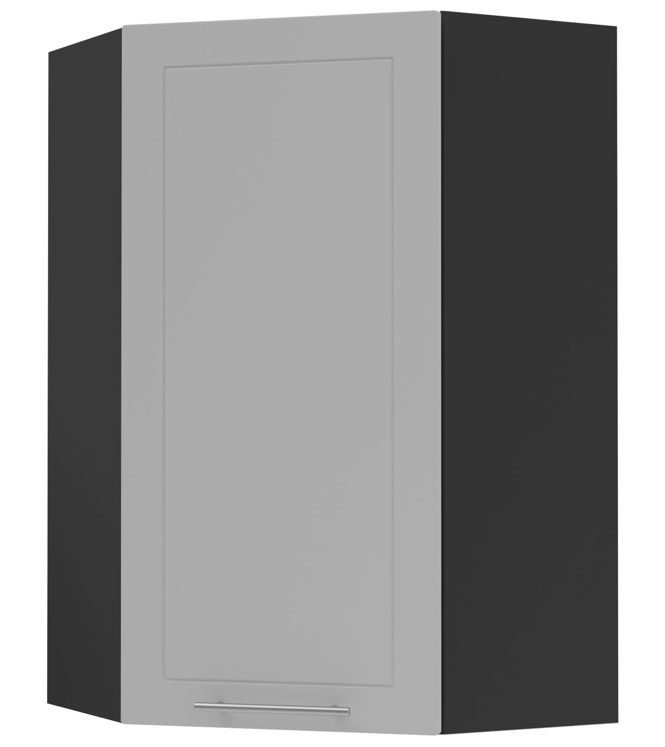 RAL 7040 fenstergrau matt | Korpus: schwarz